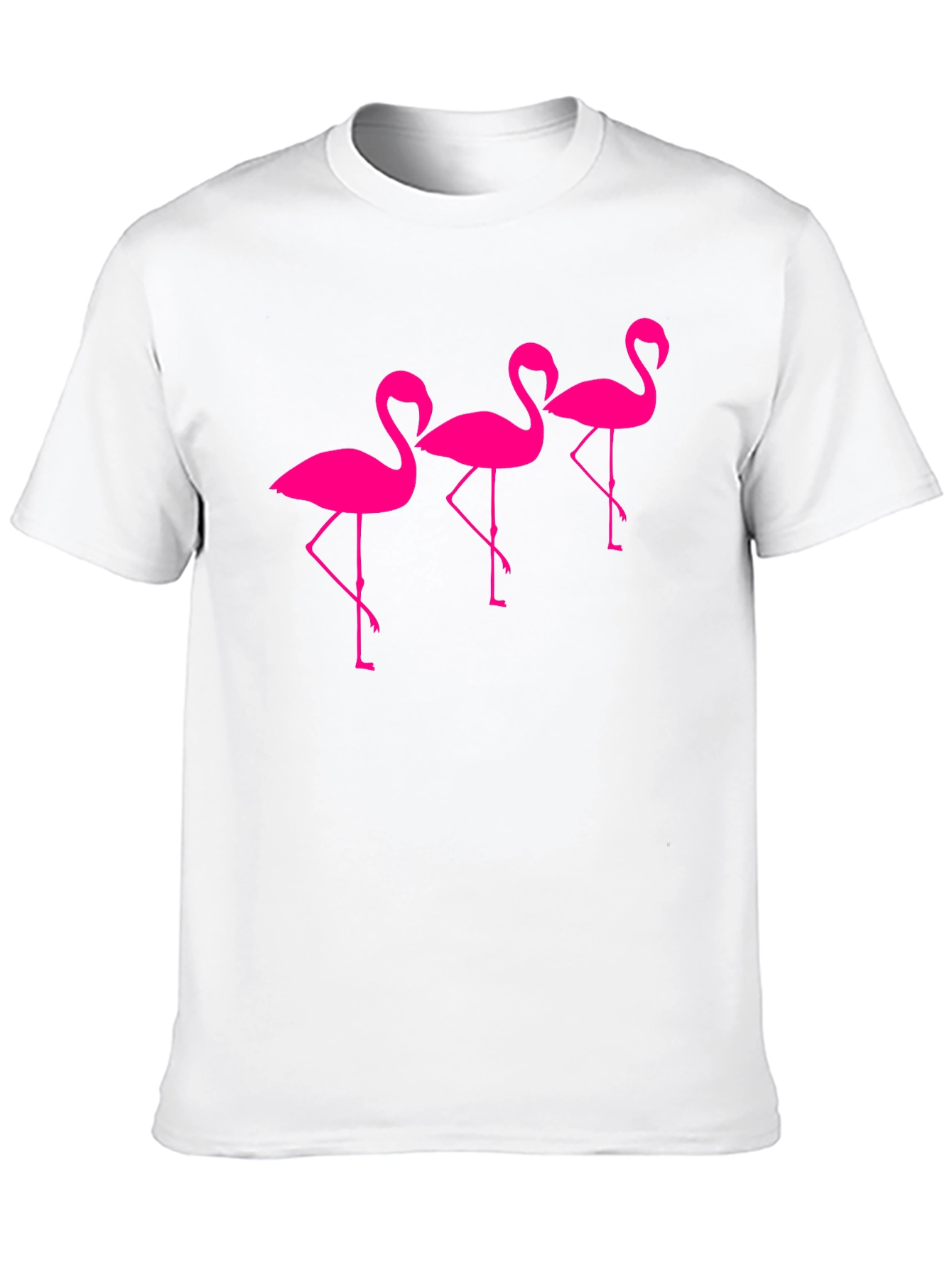 Black Fun Flamingo T-Shirt view 10