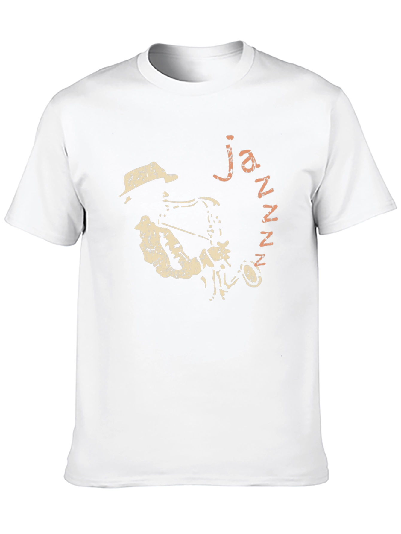 Black Jazzy Black T-Shirt - Saxophone Player Graphic view 10