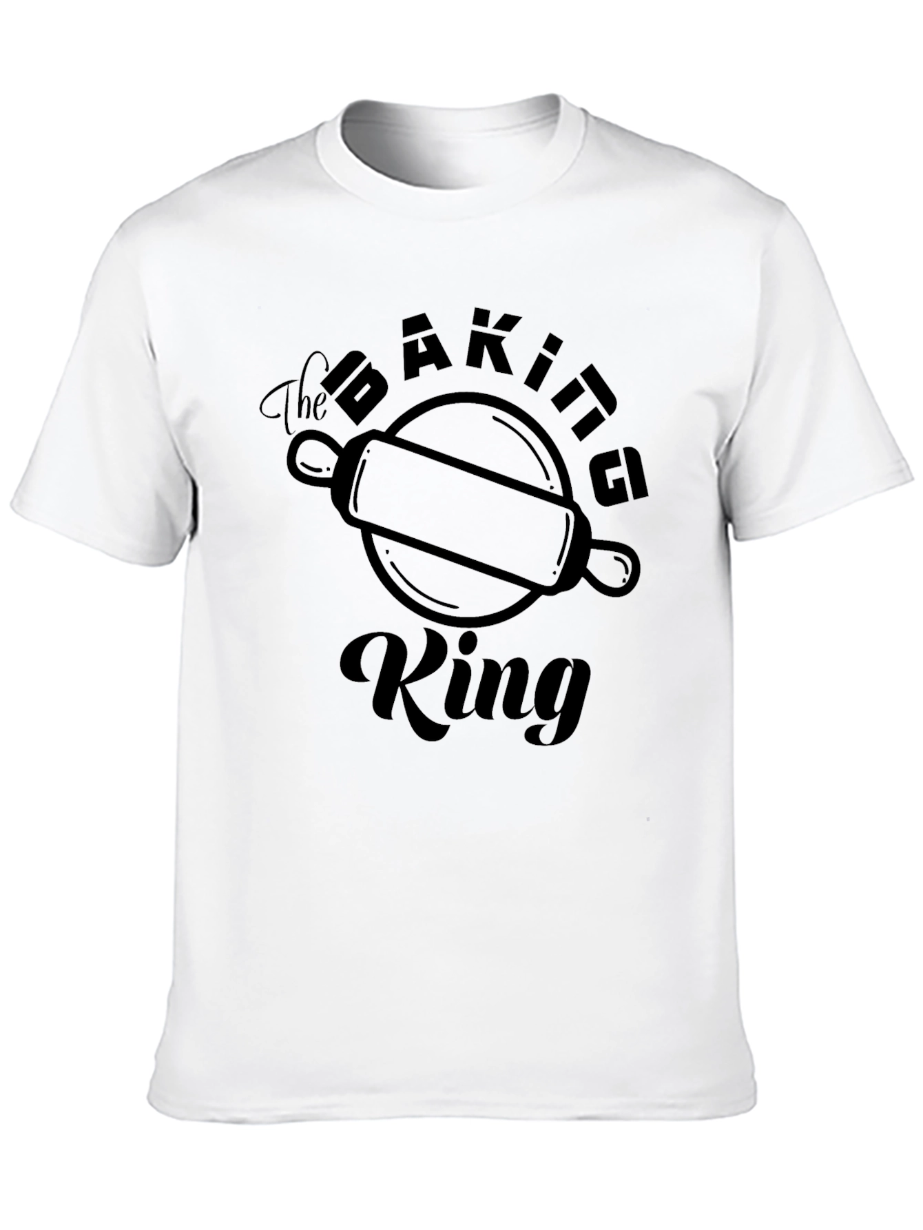 Black The Baking King T-Shirt view 10