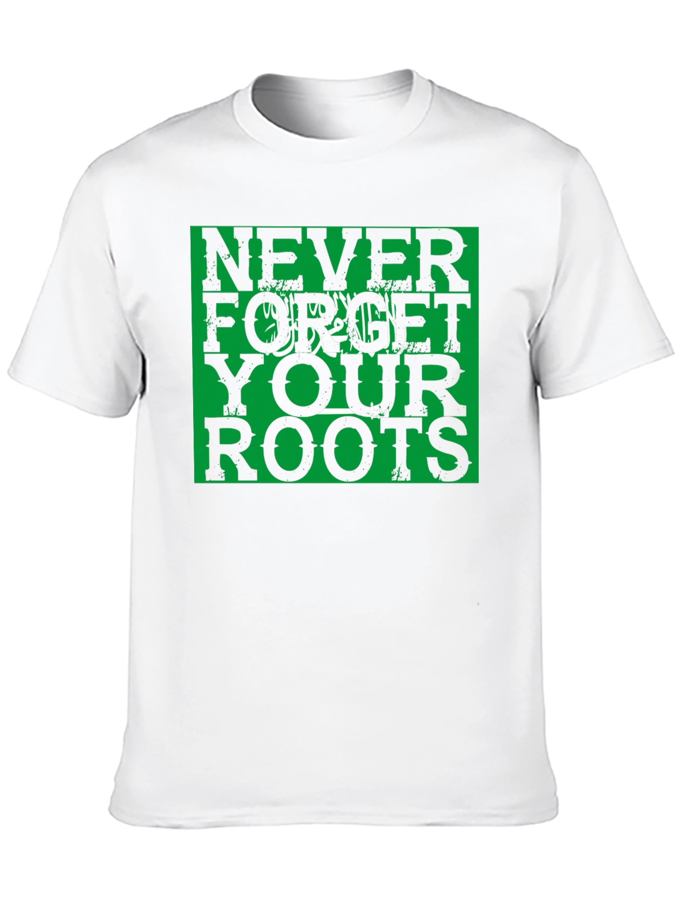 Black Never Forget Your Roots Tee - Saudi Arabia Flag view 10