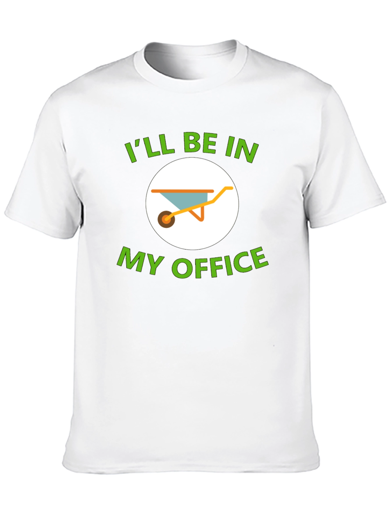 Black Gardener's Office T-Shirt view 10
