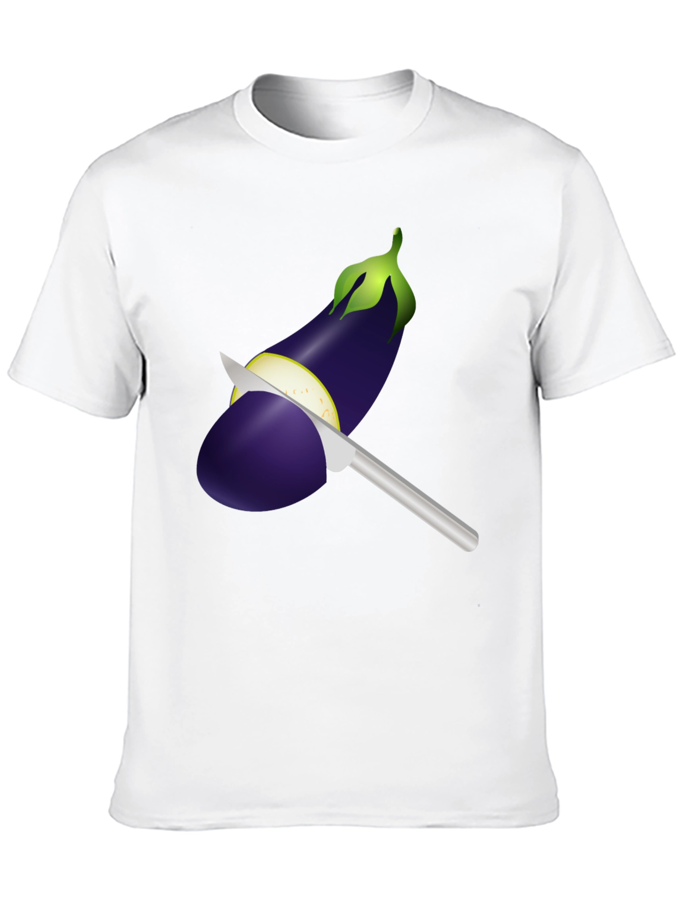 Eggplant Knife T-Shirt - 10