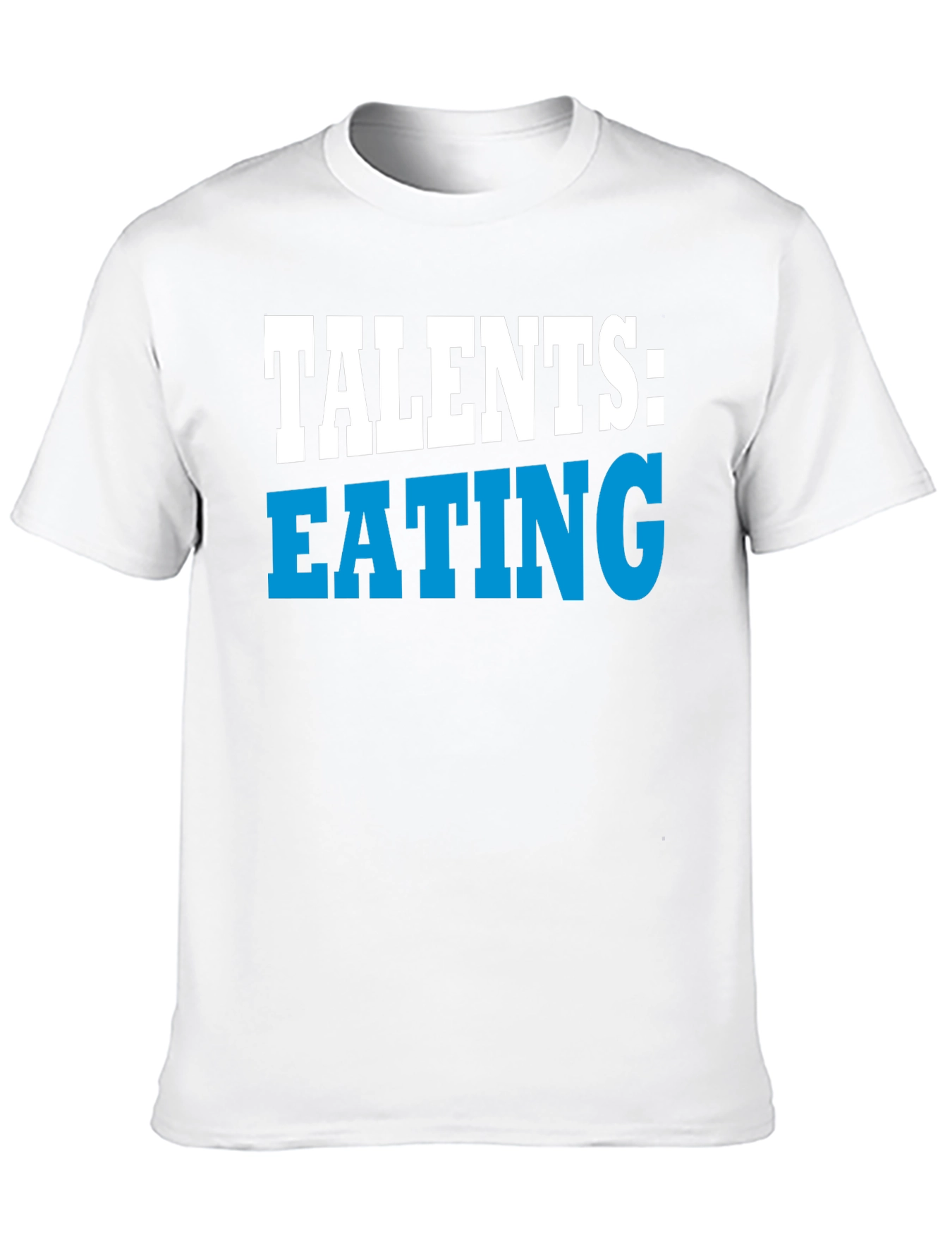 Black Talents Eating Funny Graphic T-Shirt view 10