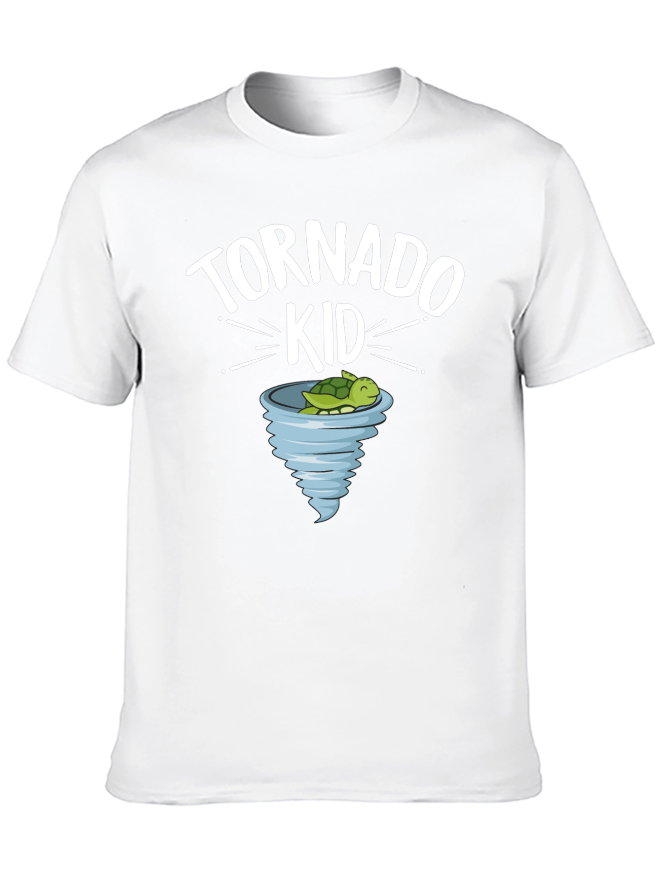 Black Tornado Kid Black T-Shirt Cute Turtle Cartoon view 10
