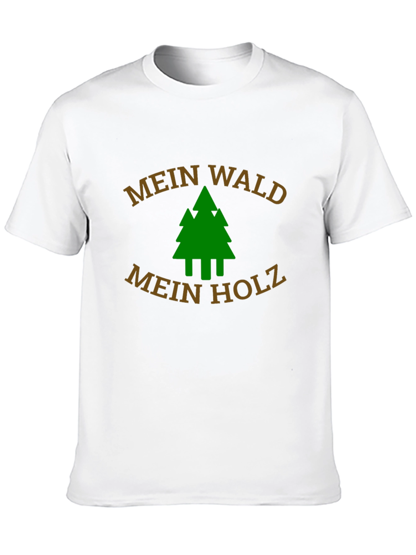 Black Mein Wald Mein Holz Graphic Tee view 10