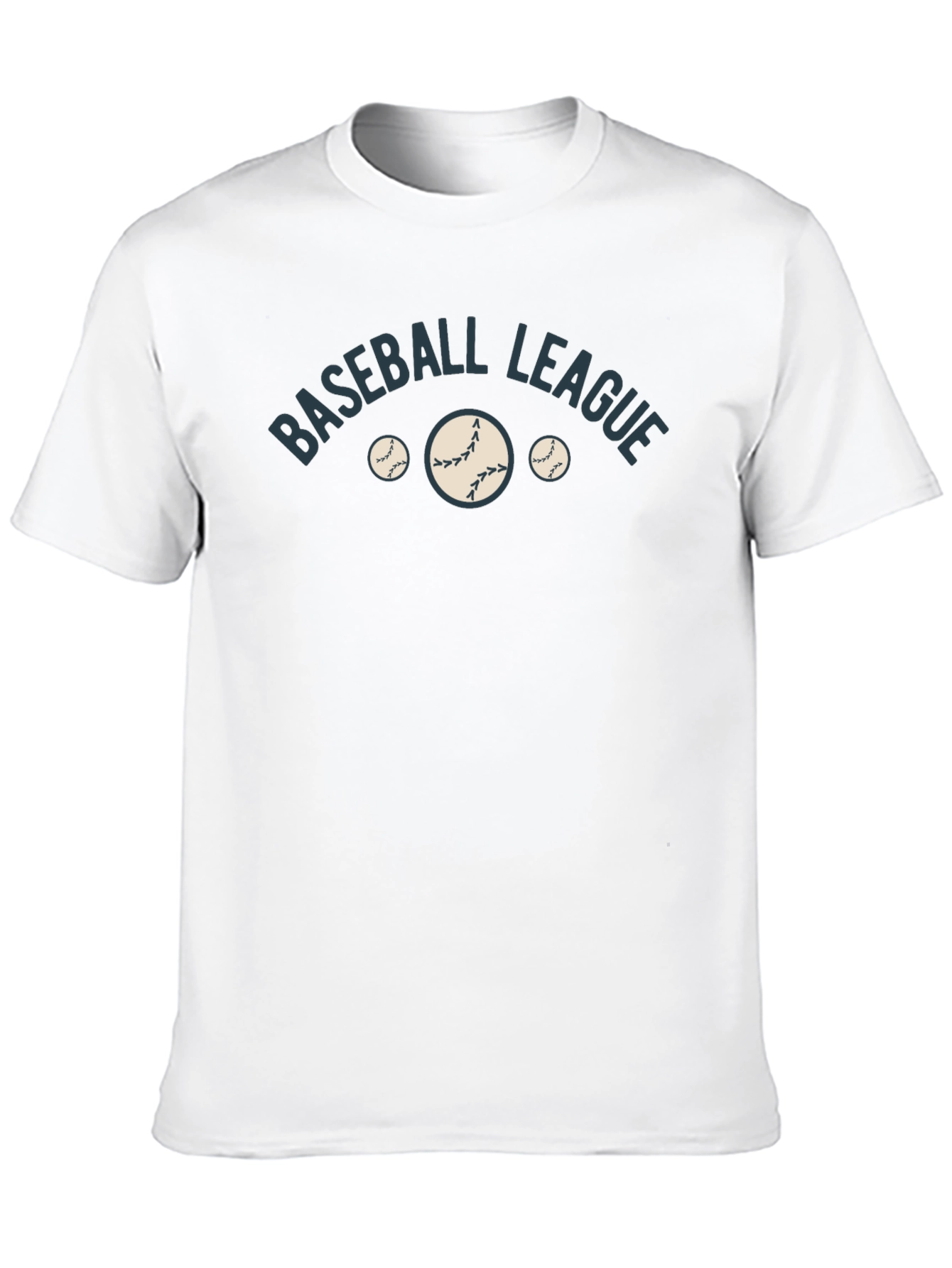 Black Baseball League Graphic Tee - Stylish Cotton Comfort view 10