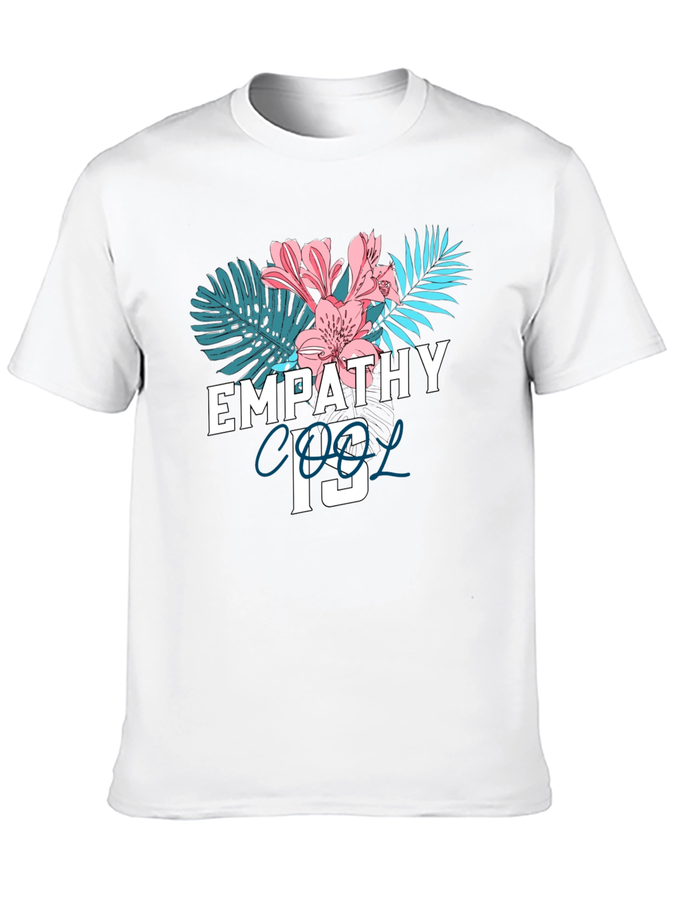 Black Empathy Cool Graphic T-Shirt view 10