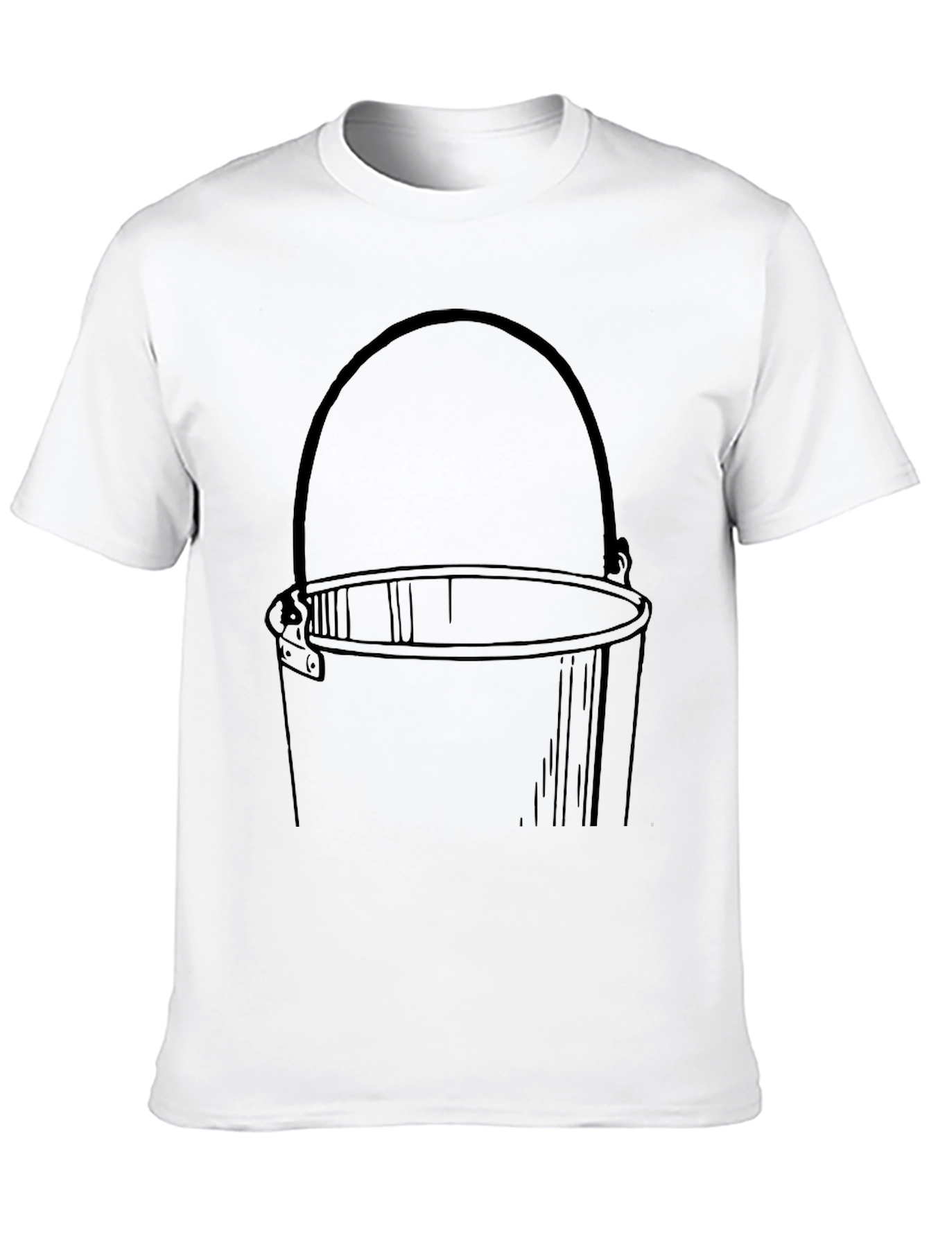 Black Bucket Graphic Tee - Black view 10