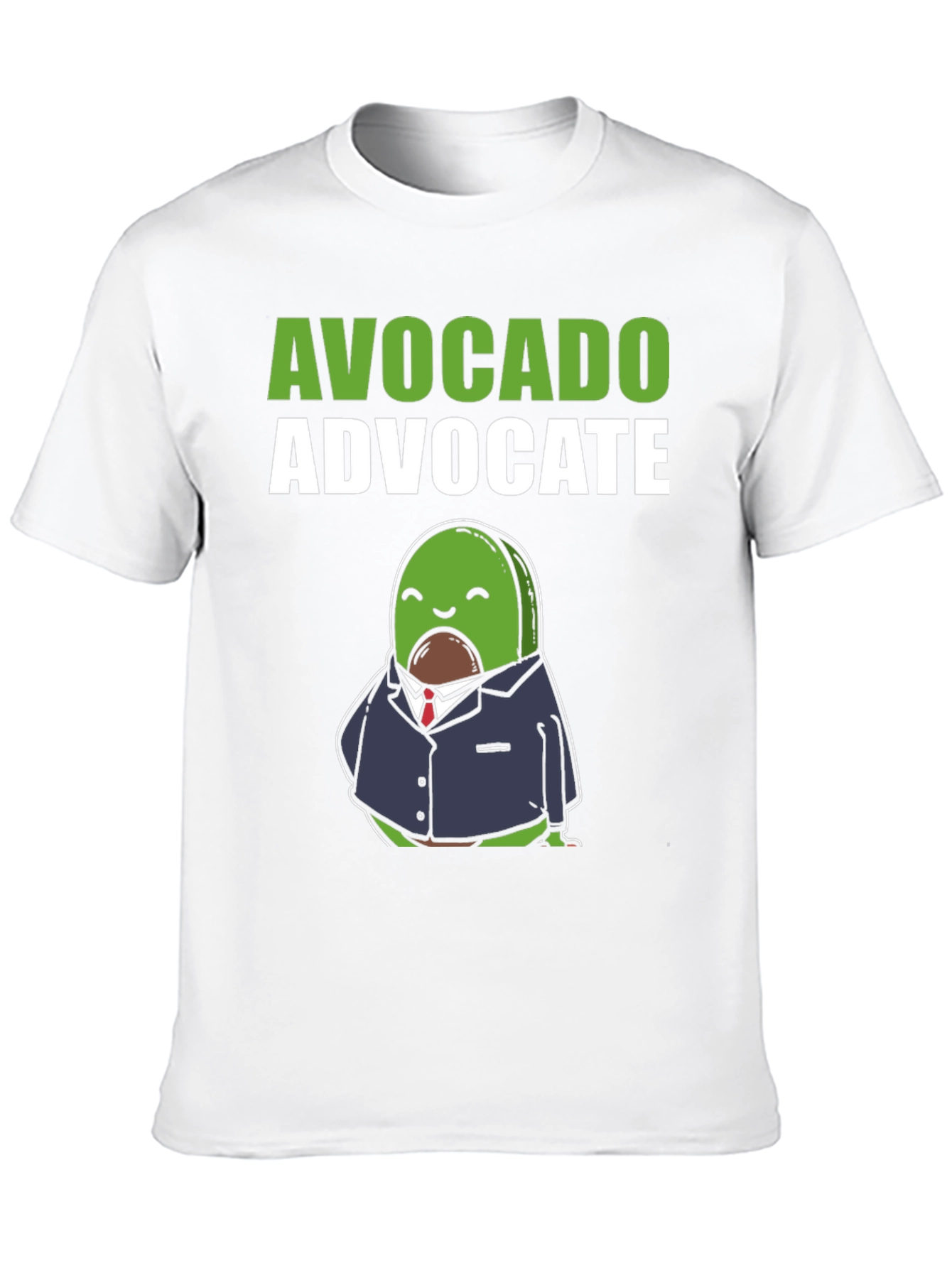 Black Avocado Advocate Graphic Tee - Stylish & Humorous T-Shirt view 10