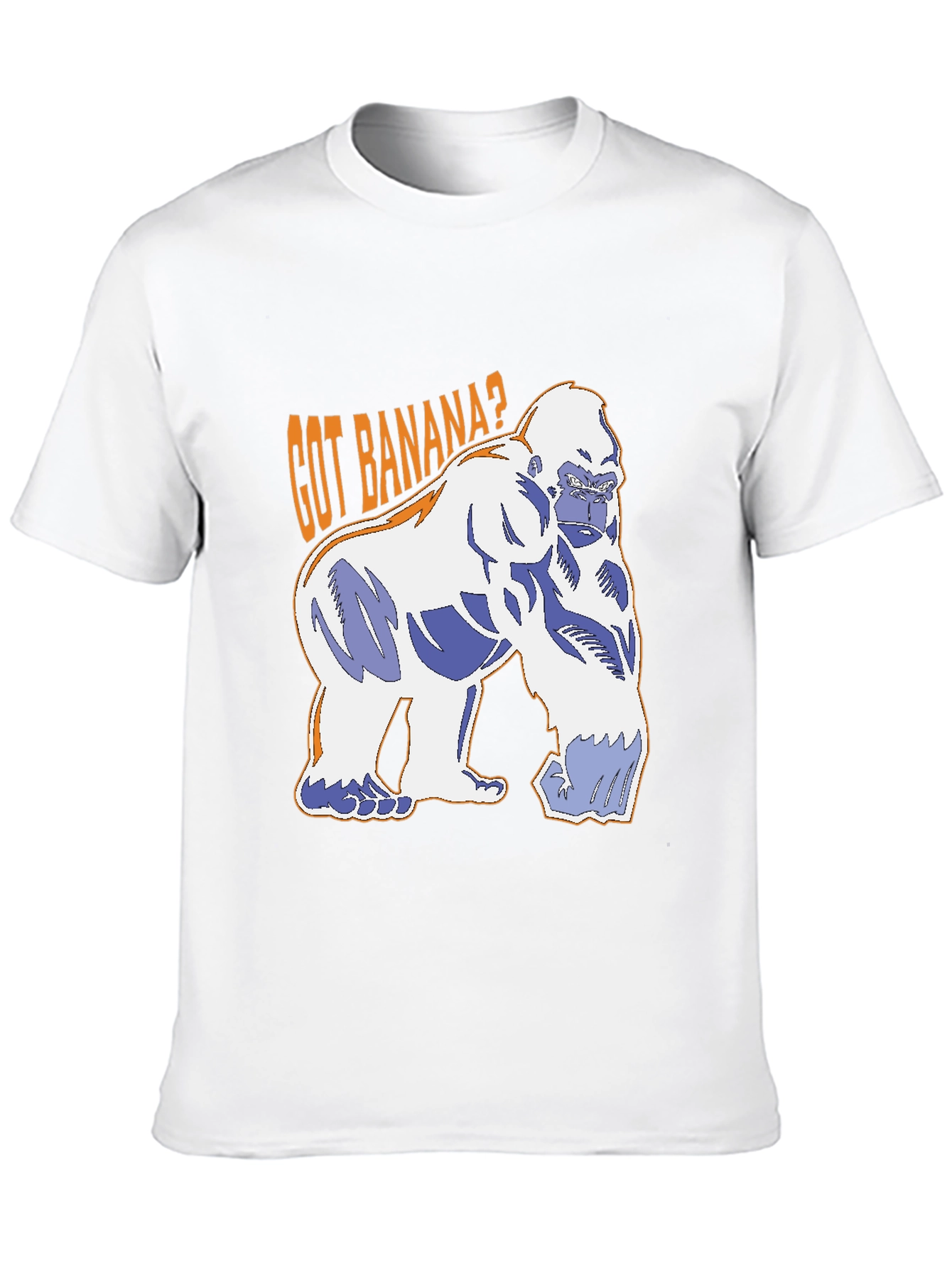 Black Got Banana? Gorilla Graphic T-Shirt - Black view 10