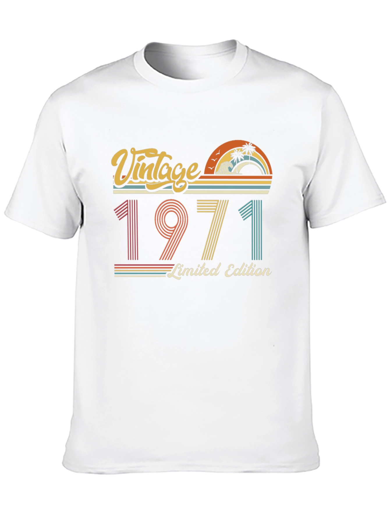 Black Vintage 1971 Limited Edition T-Shirt view 10