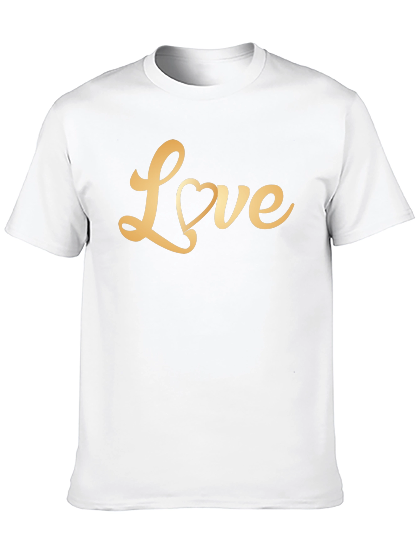 Black Love Heart Graphic Tee - Stylish Black T-Shirt view 10