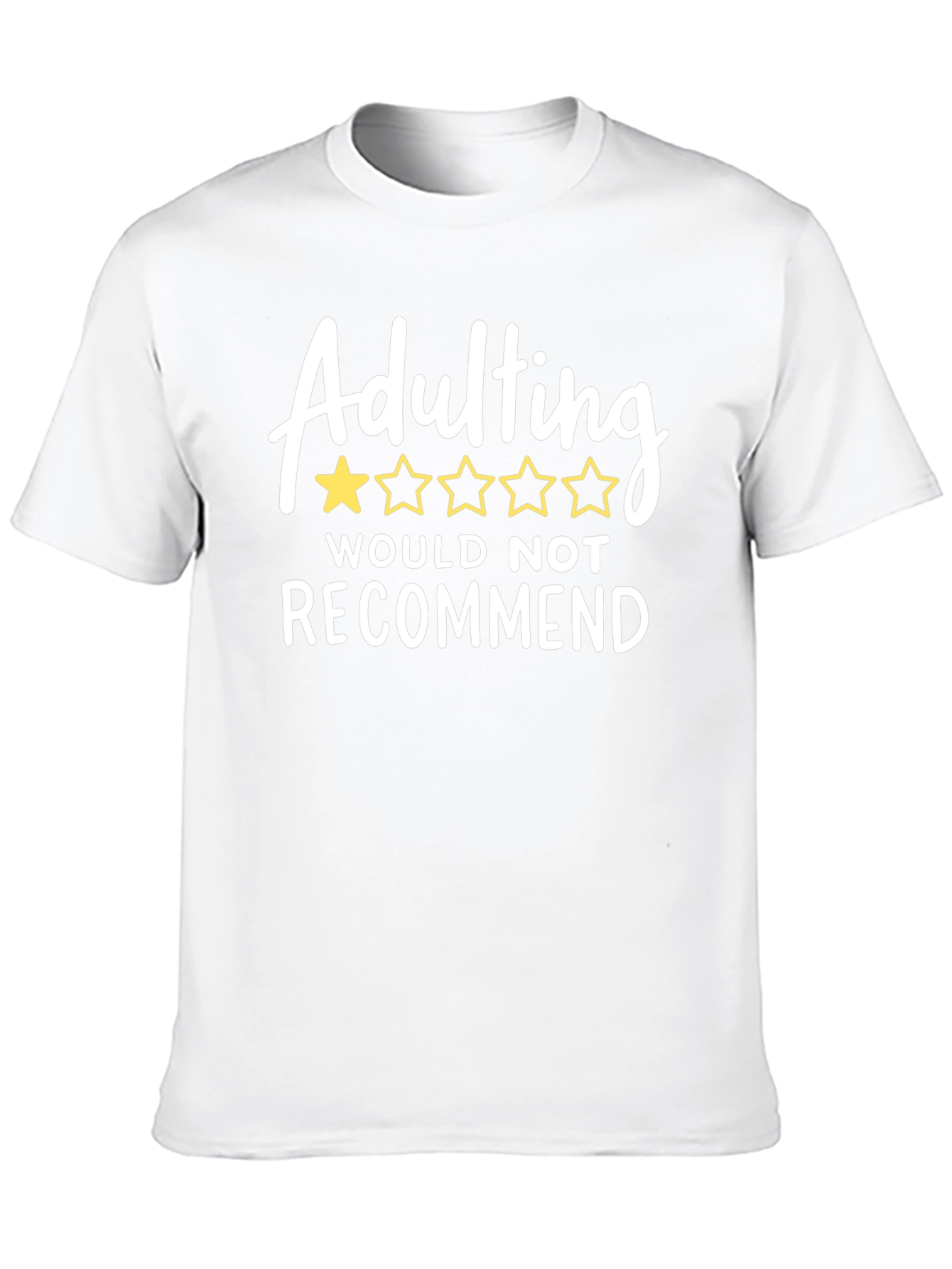 Black Adulting Would Not Recommend Graphic Tee view 10
