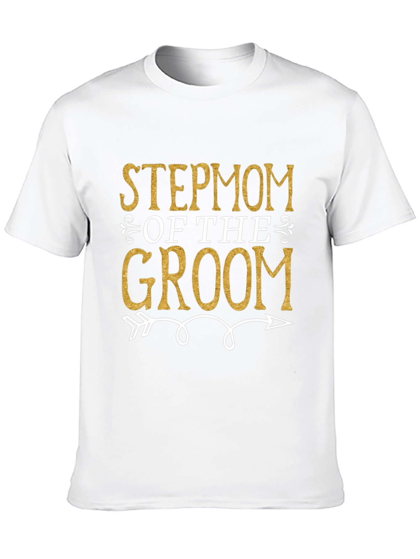 Black Stepmom of the Groom T-Shirt view 10