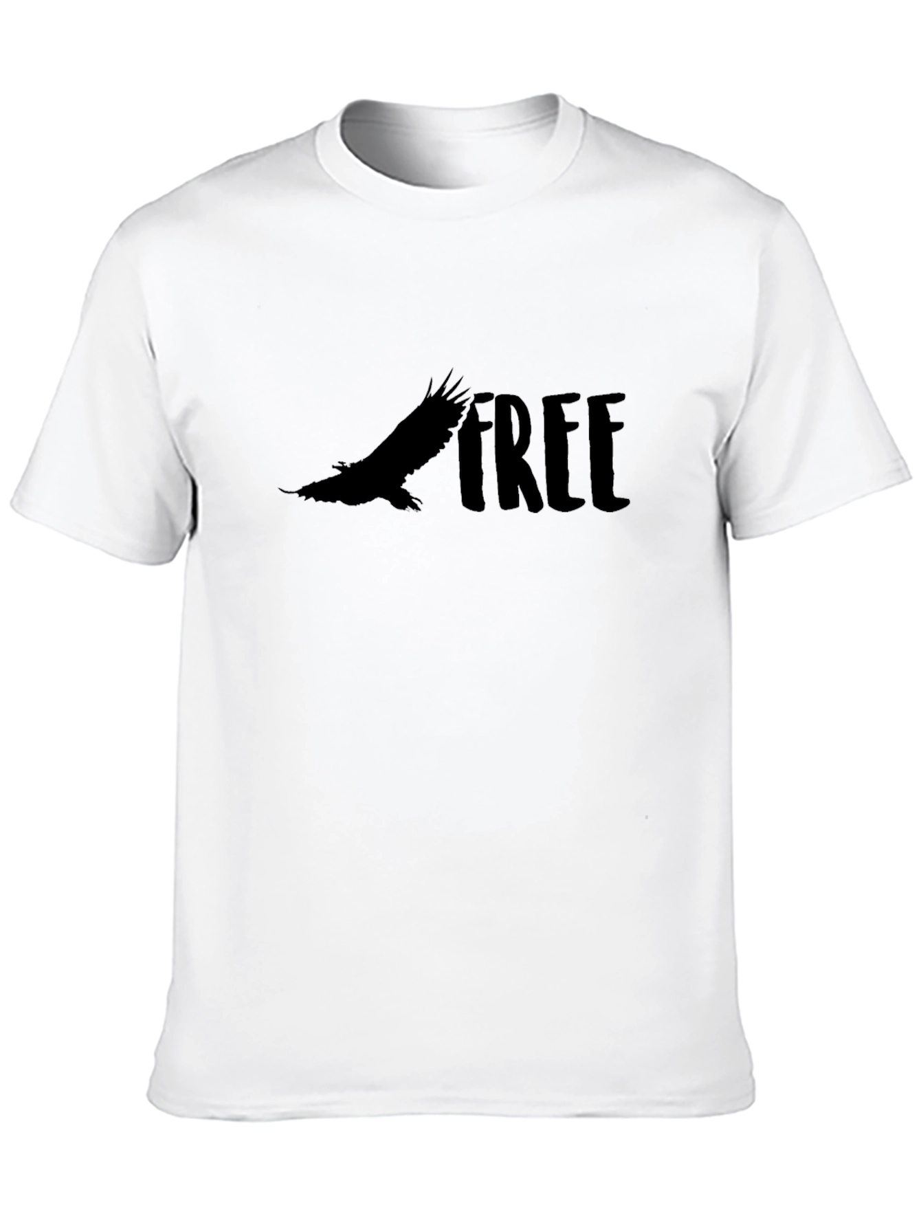 Black Free Bird Graphic T-Shirt view 10