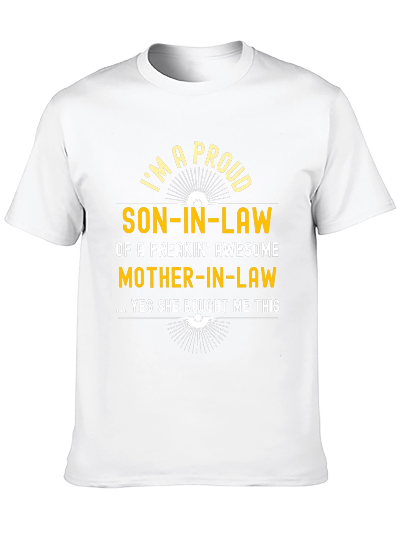 Proud Son-In-Law Graphic Tee - 10
