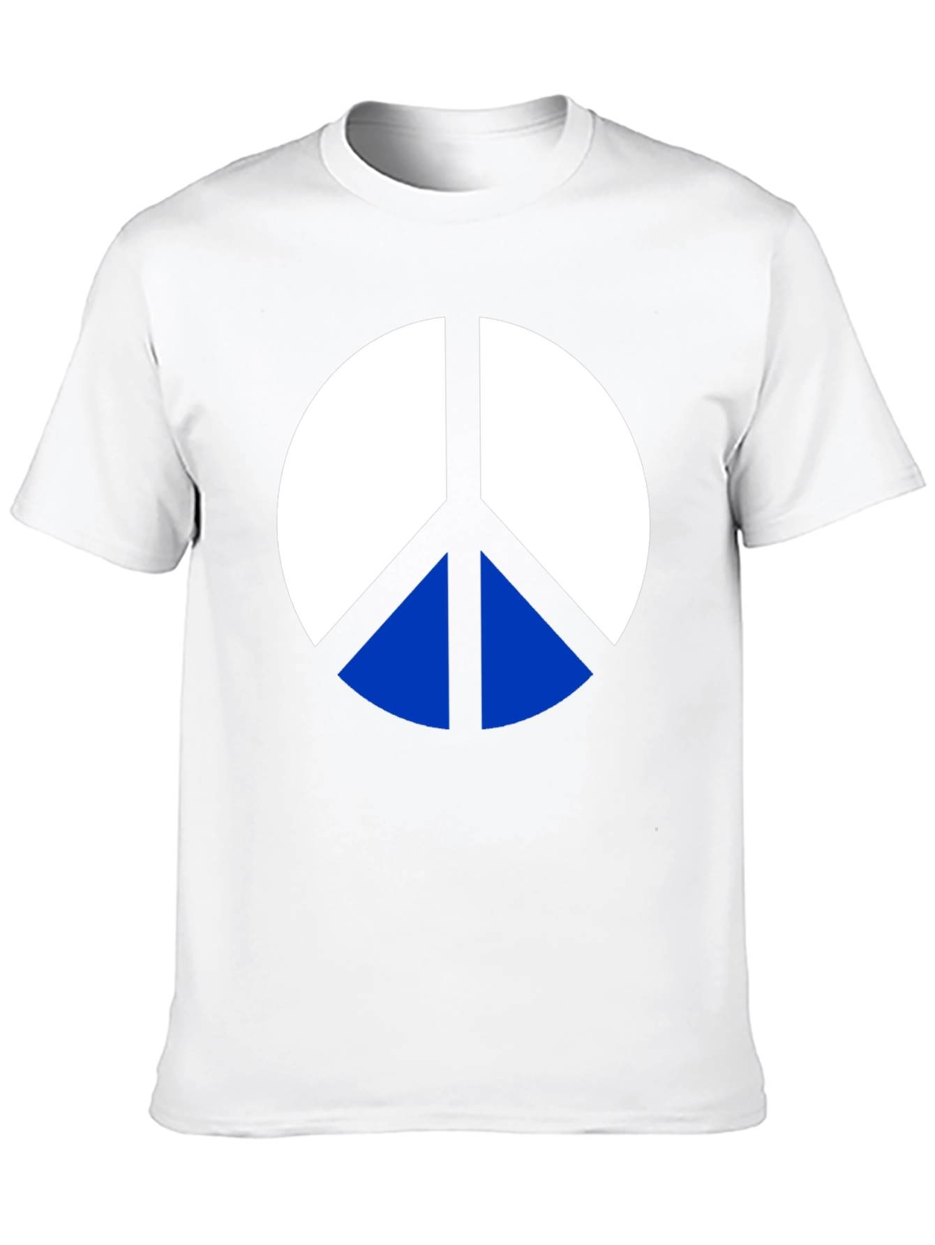 Black Peace Sign Graphic Tee - Classic Black T-Shirt view 10