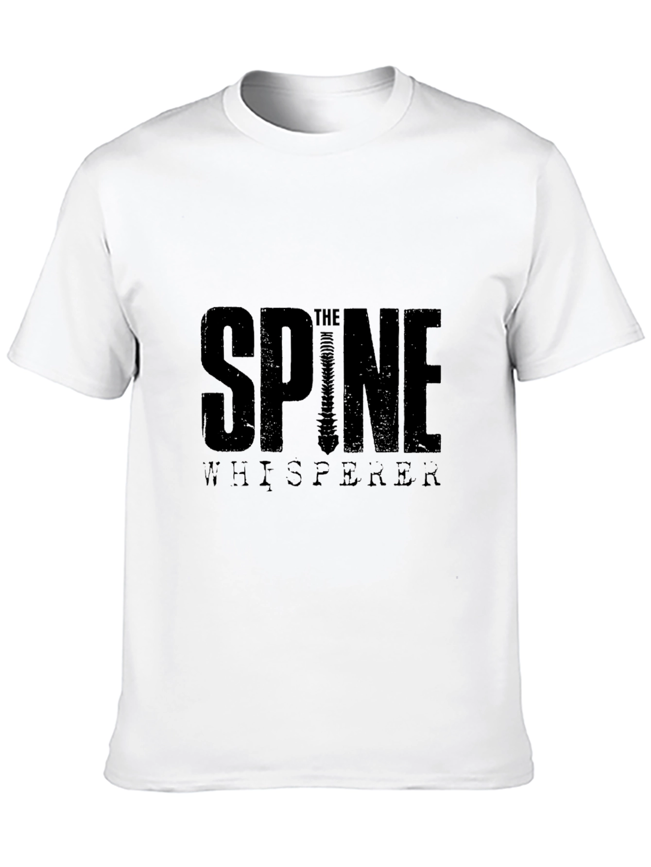 The Spine Whisperer Black T-Shirt - 10