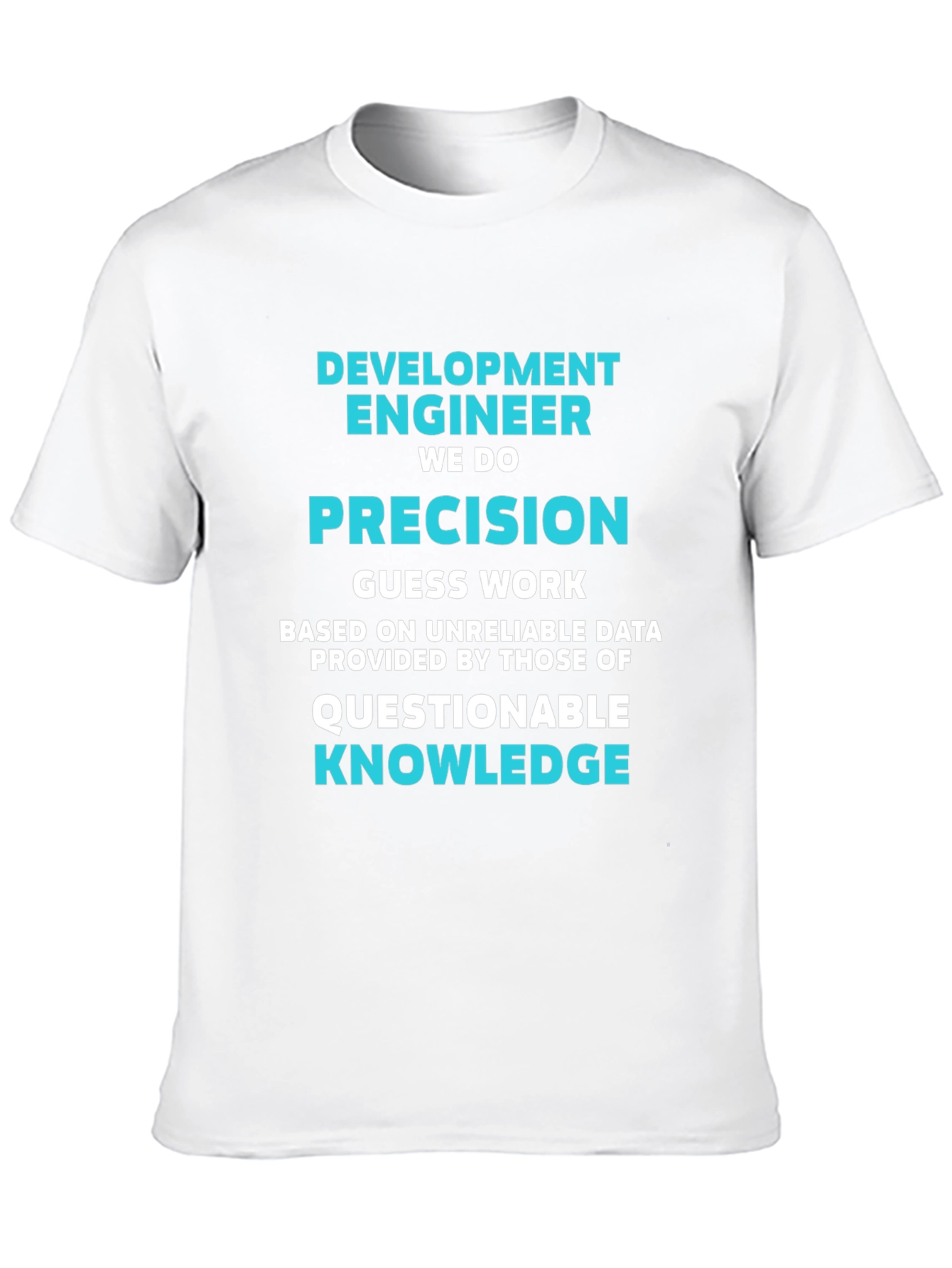 Black Development Engineer Precision Tee view 10