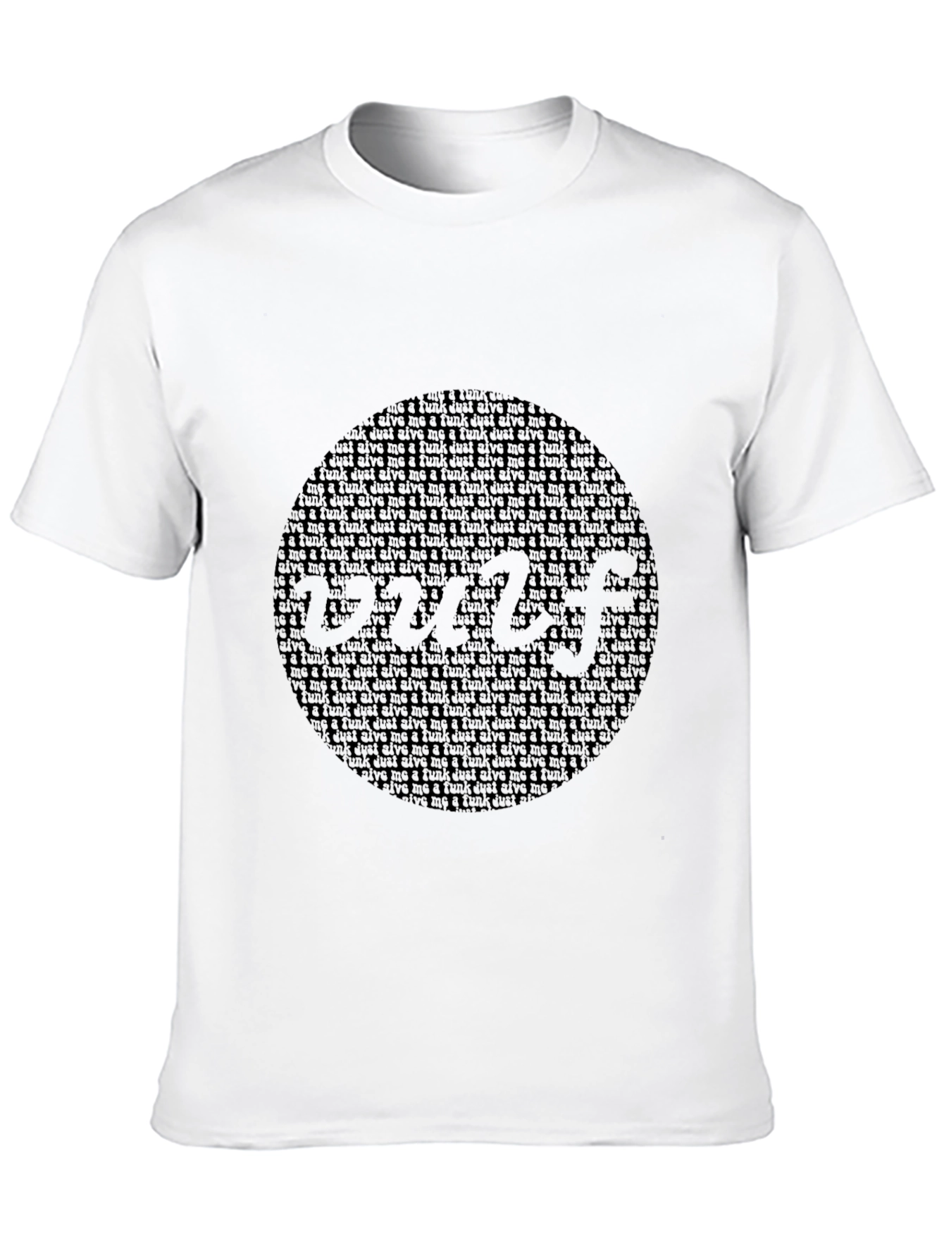 Black Graphic Print Crew Neck T-Shirt - Black view 10