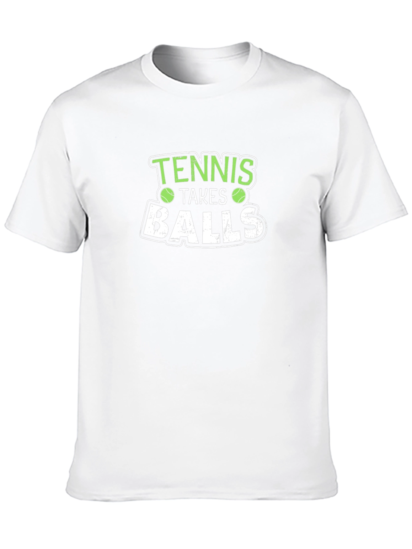 Tennis Takes Balls Graphic T-Shirt - 10