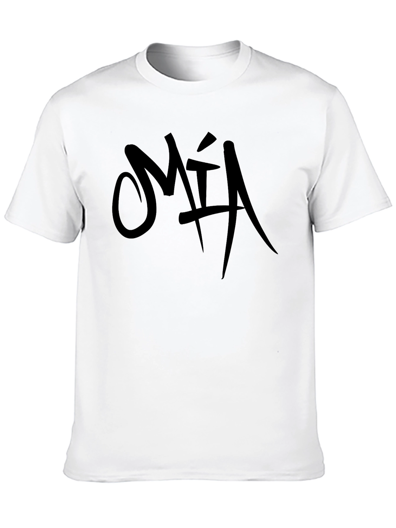 Black Black MÍA Graphic Tee - Modern Streetwear Style view 10