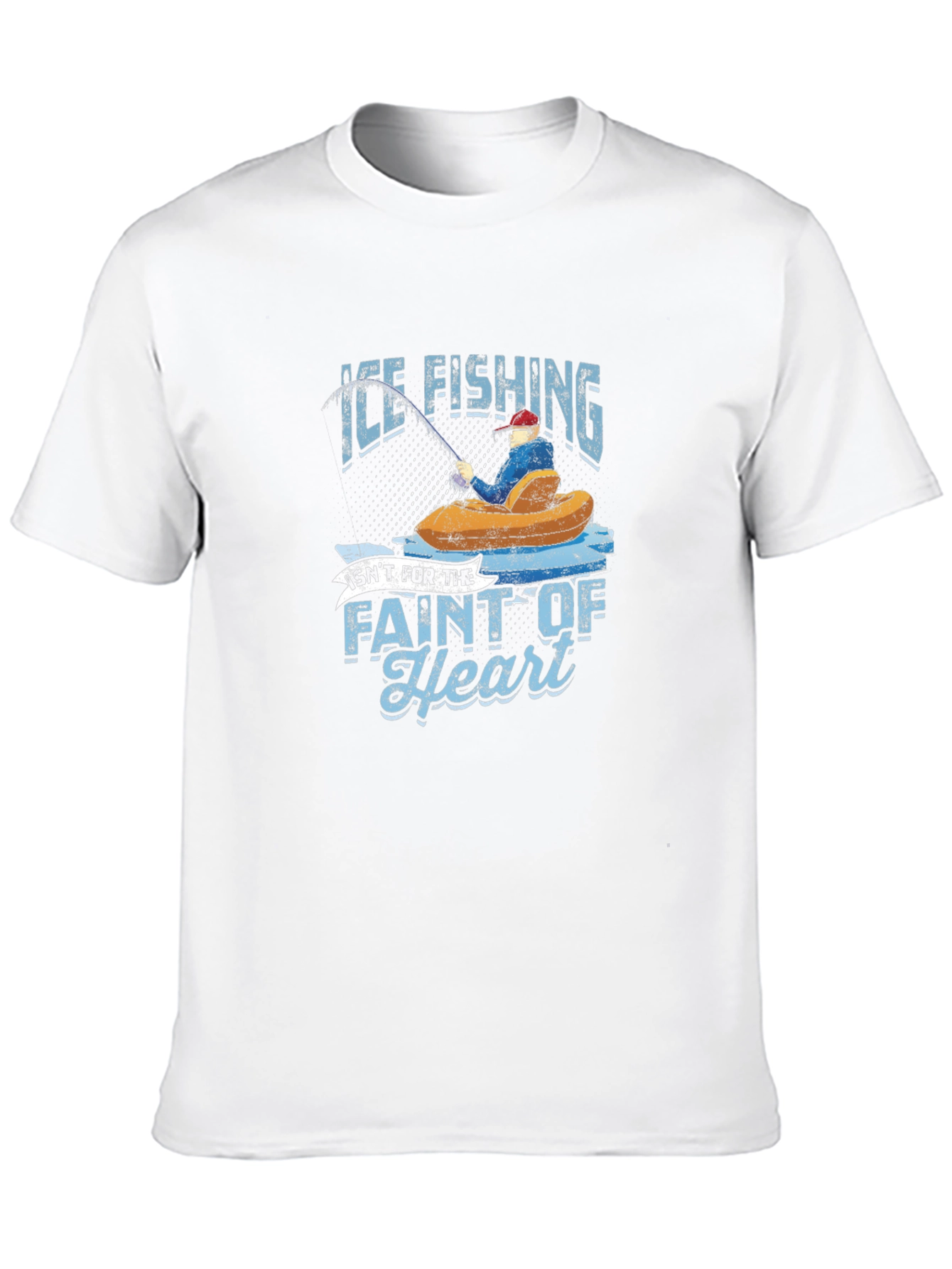 Black Ice Fishing Graphic T-Shirt view 10