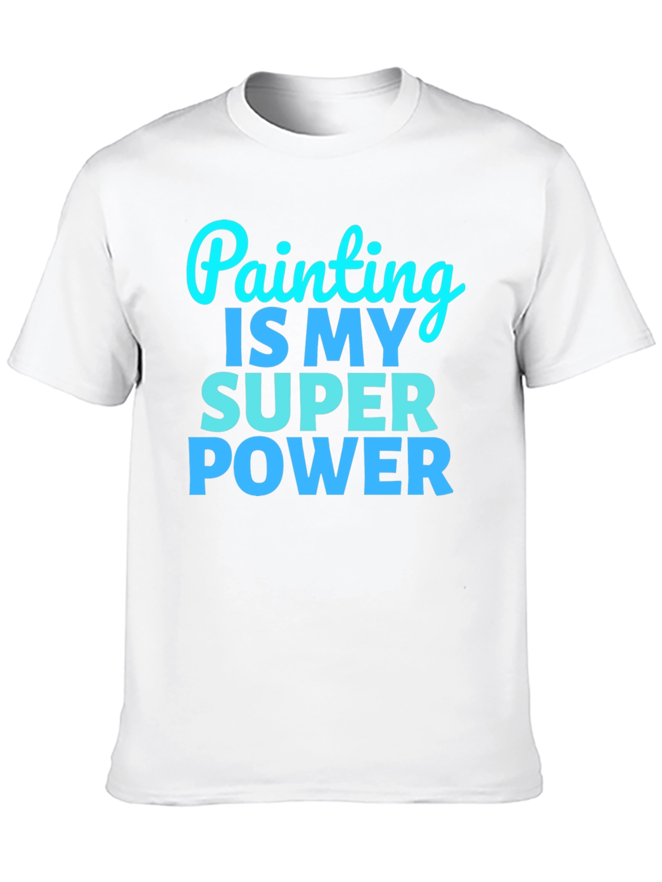 Black Painting is My Superpower Graphic Tee view 10