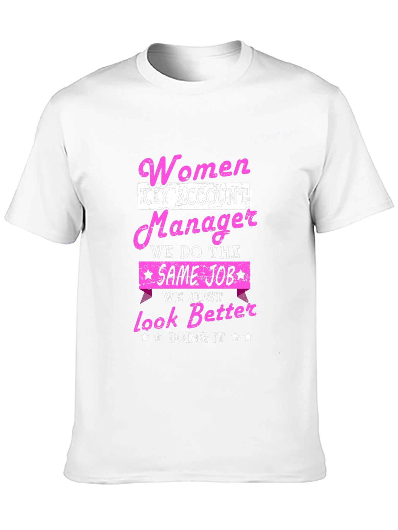 Black Women Key Account Manager T-Shirt view 10