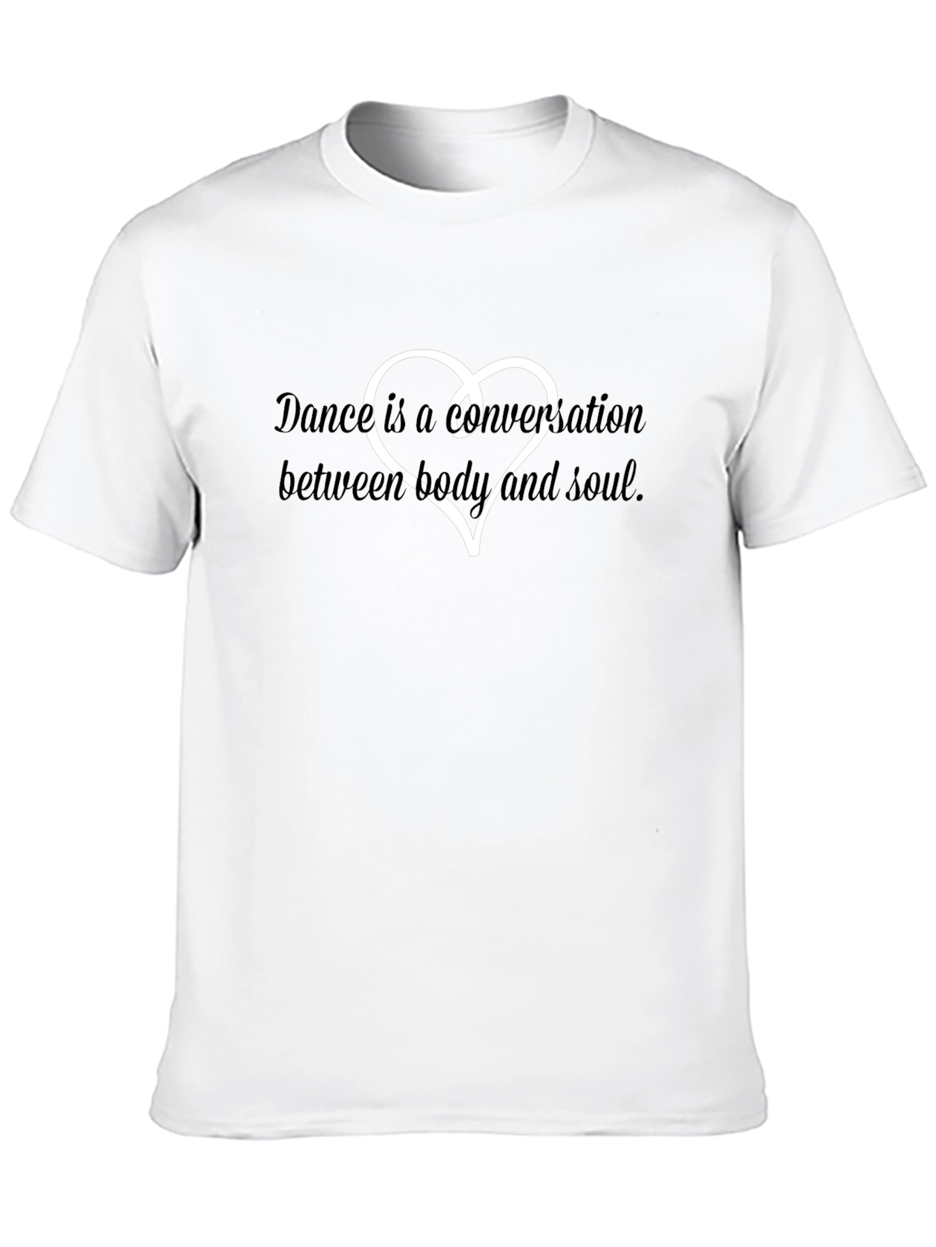 Black Dance is Conversation T-Shirt - Body & Soul view 10