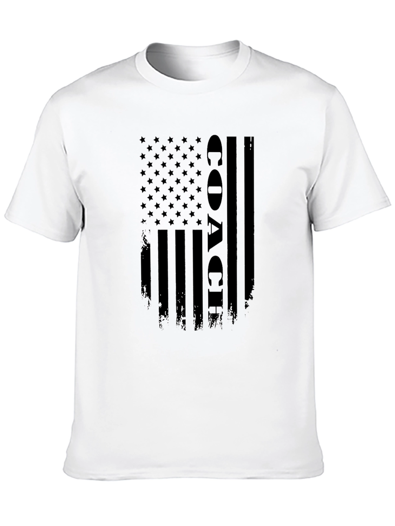 Black Coach American Flag Graphic T-Shirt view 10