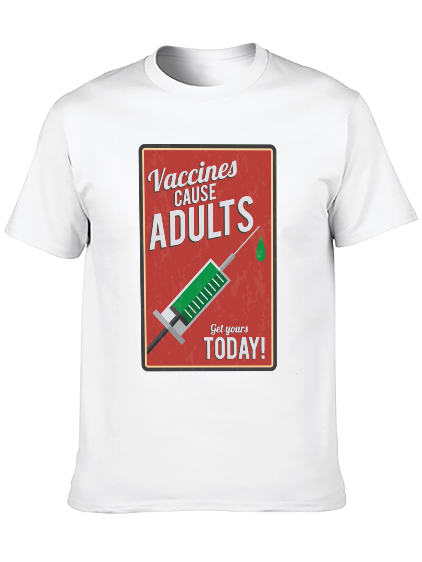 Black Vaccines Cause Adults T-Shirt view 10