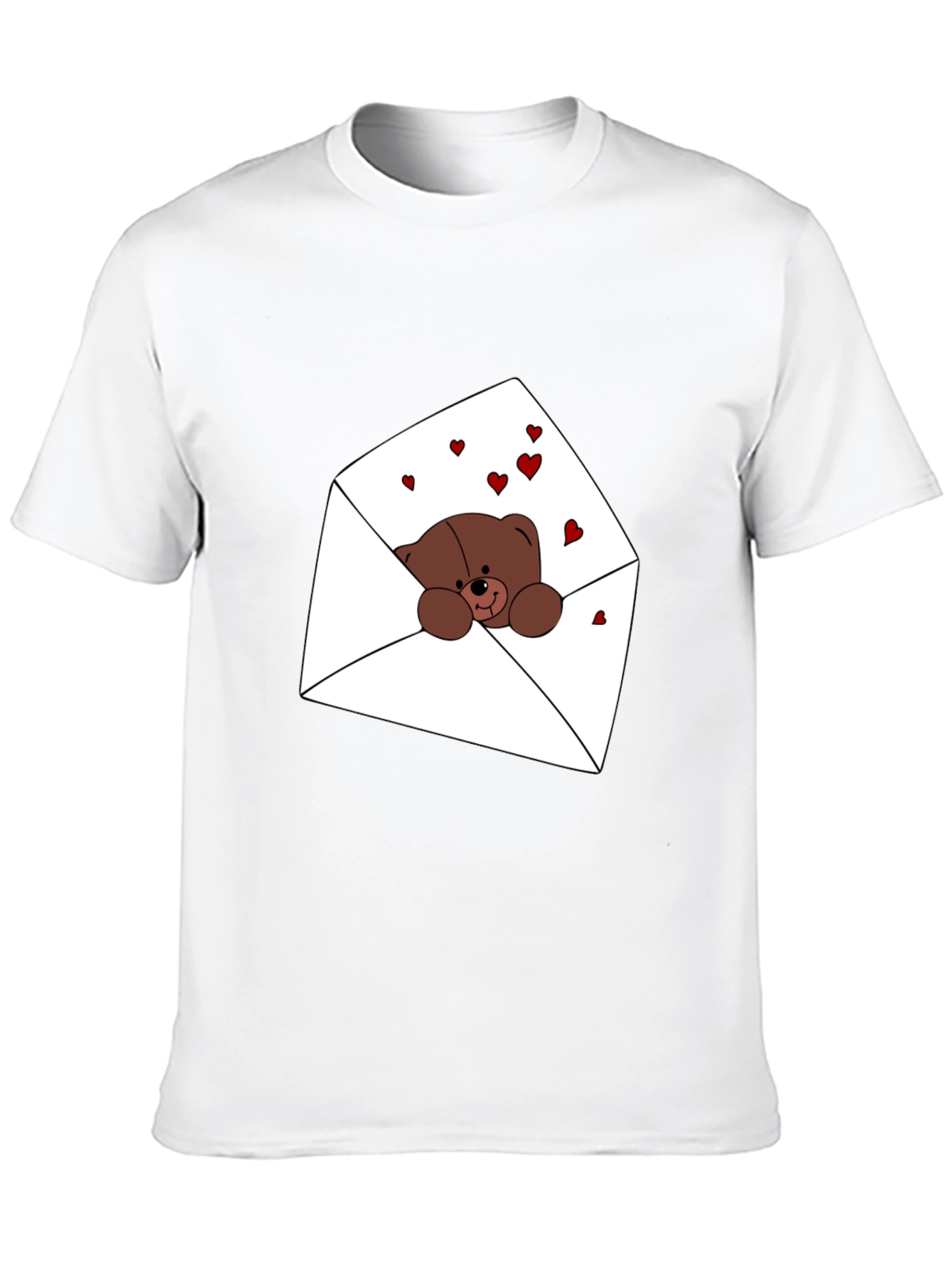 Black Bear Hugs T-Shirt view 10