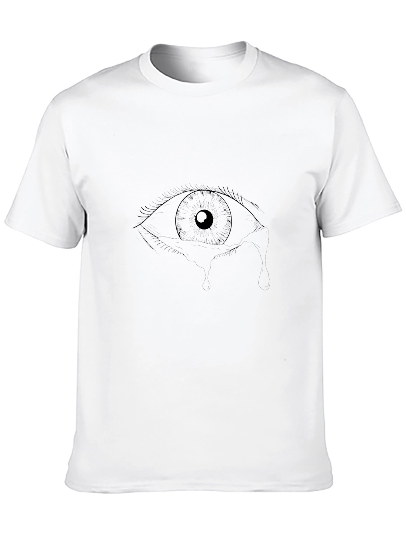 Black Eye Graphic Black T-Shirt view 10