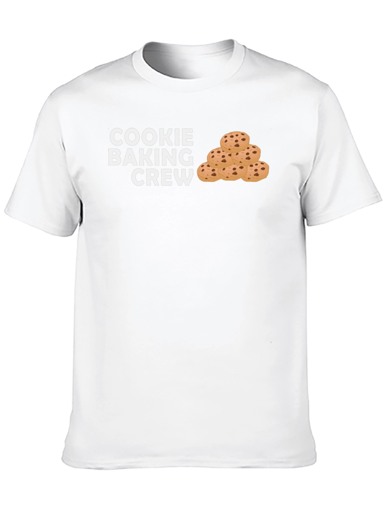 Black Cookie Baking Crew T-Shirt Funny Foodie Tee view 10
