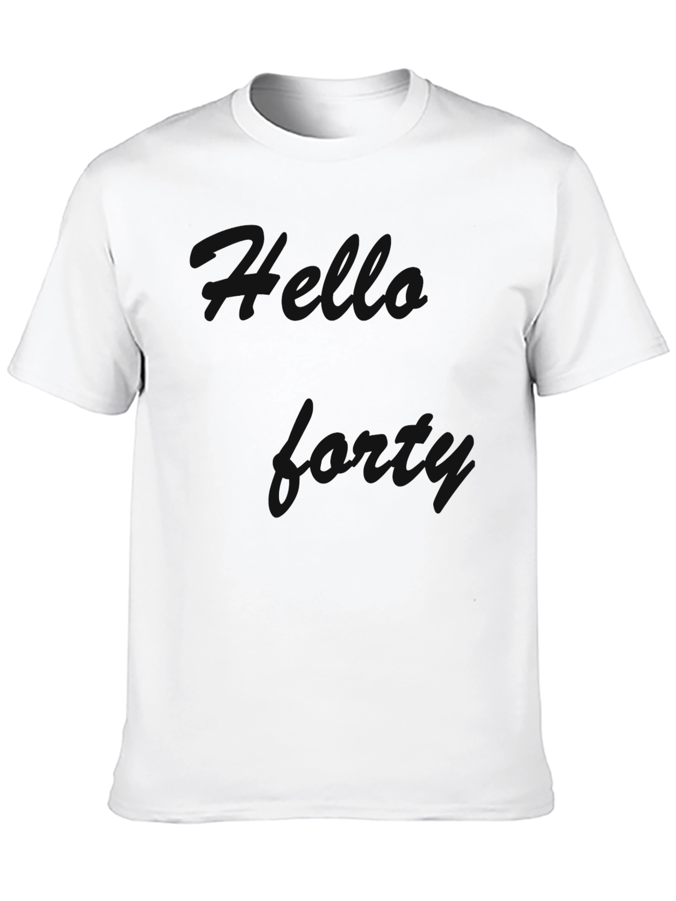 Black Classic Black Crew Neck T-Shirt view 10