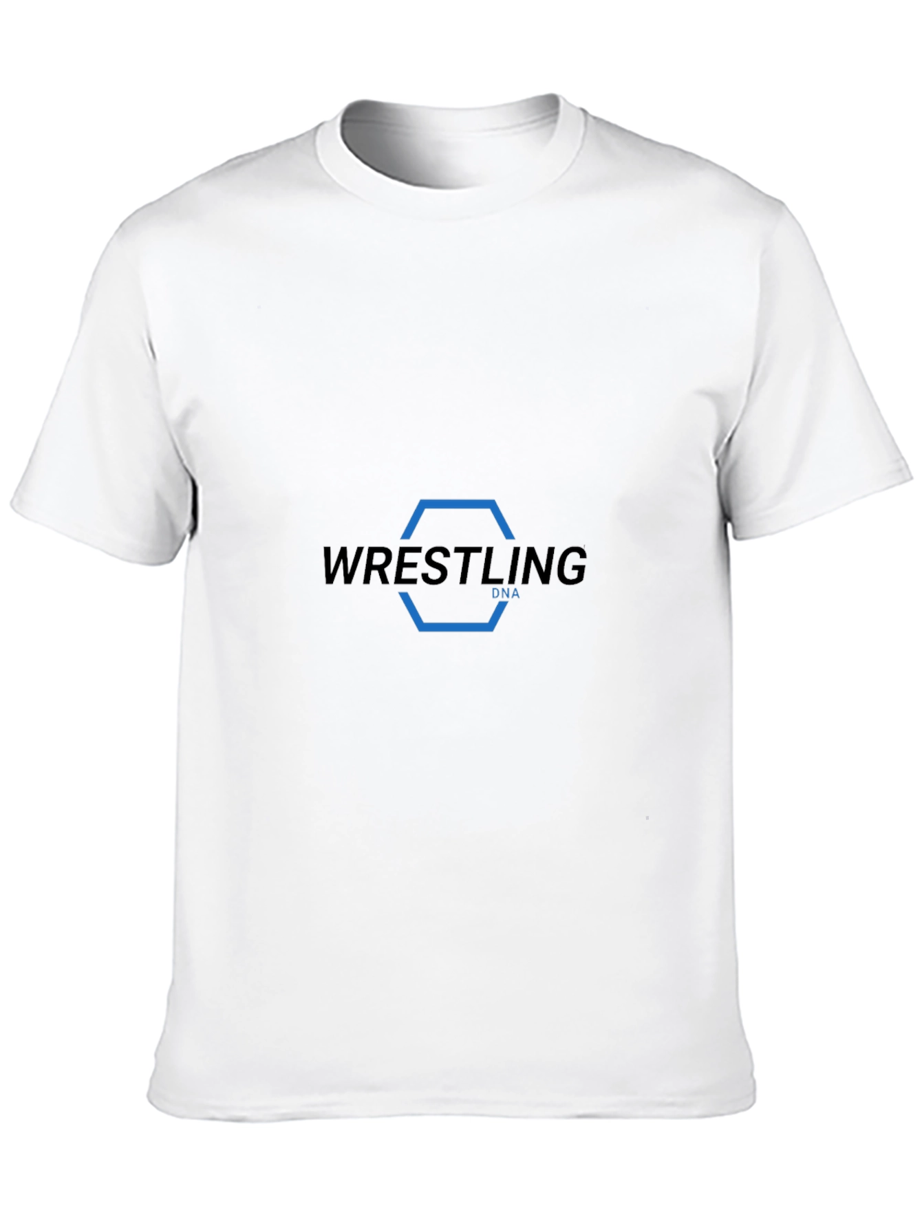 Black Wrestling DNA Black T-Shirt view 10