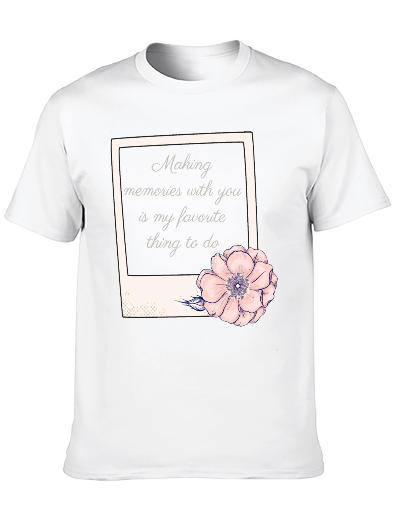 Black Making Memories Black Graphic Tee view 10