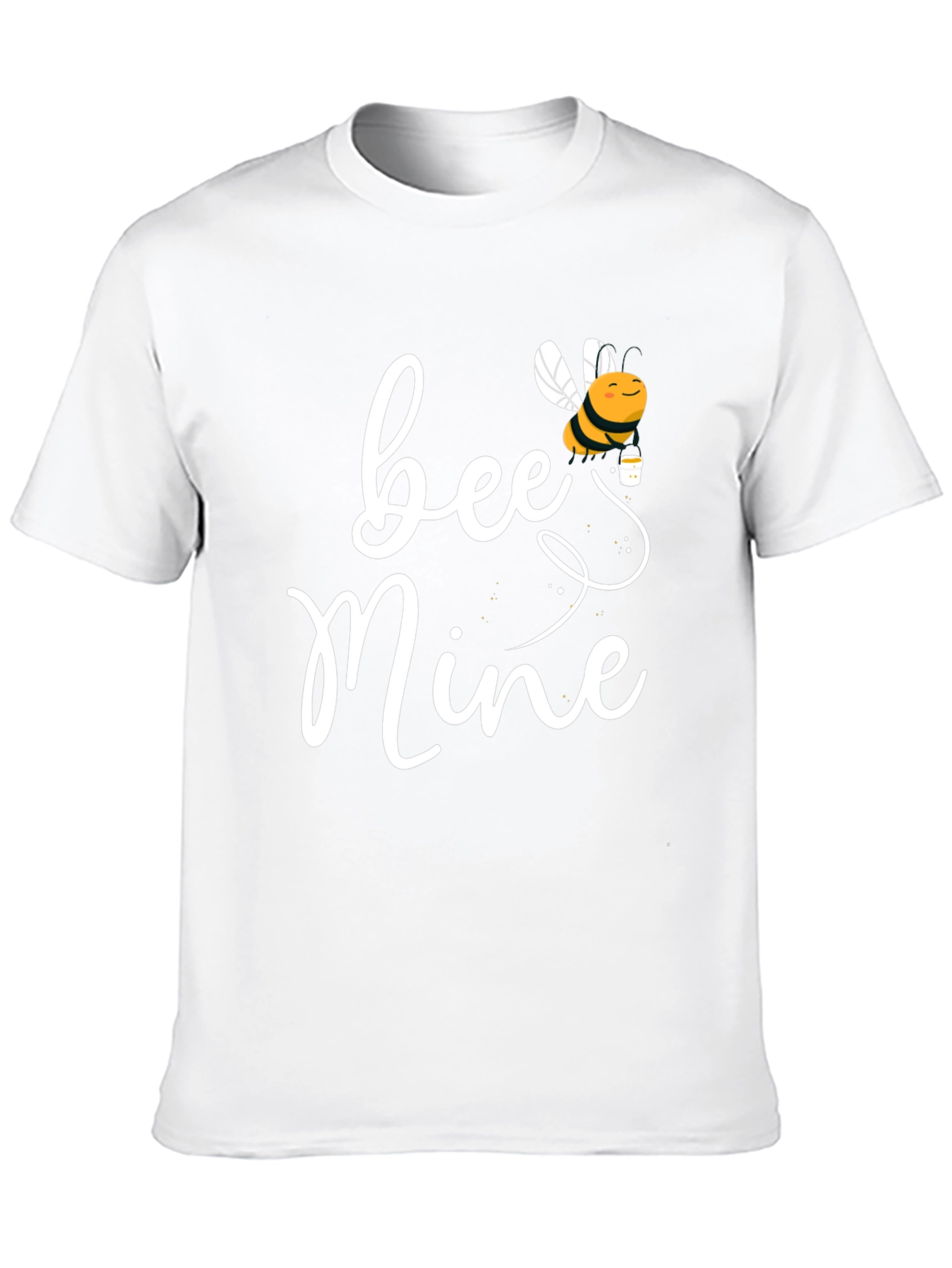 Black Bee Mine Graphic Tee - Valentine's Day Gift view 10
