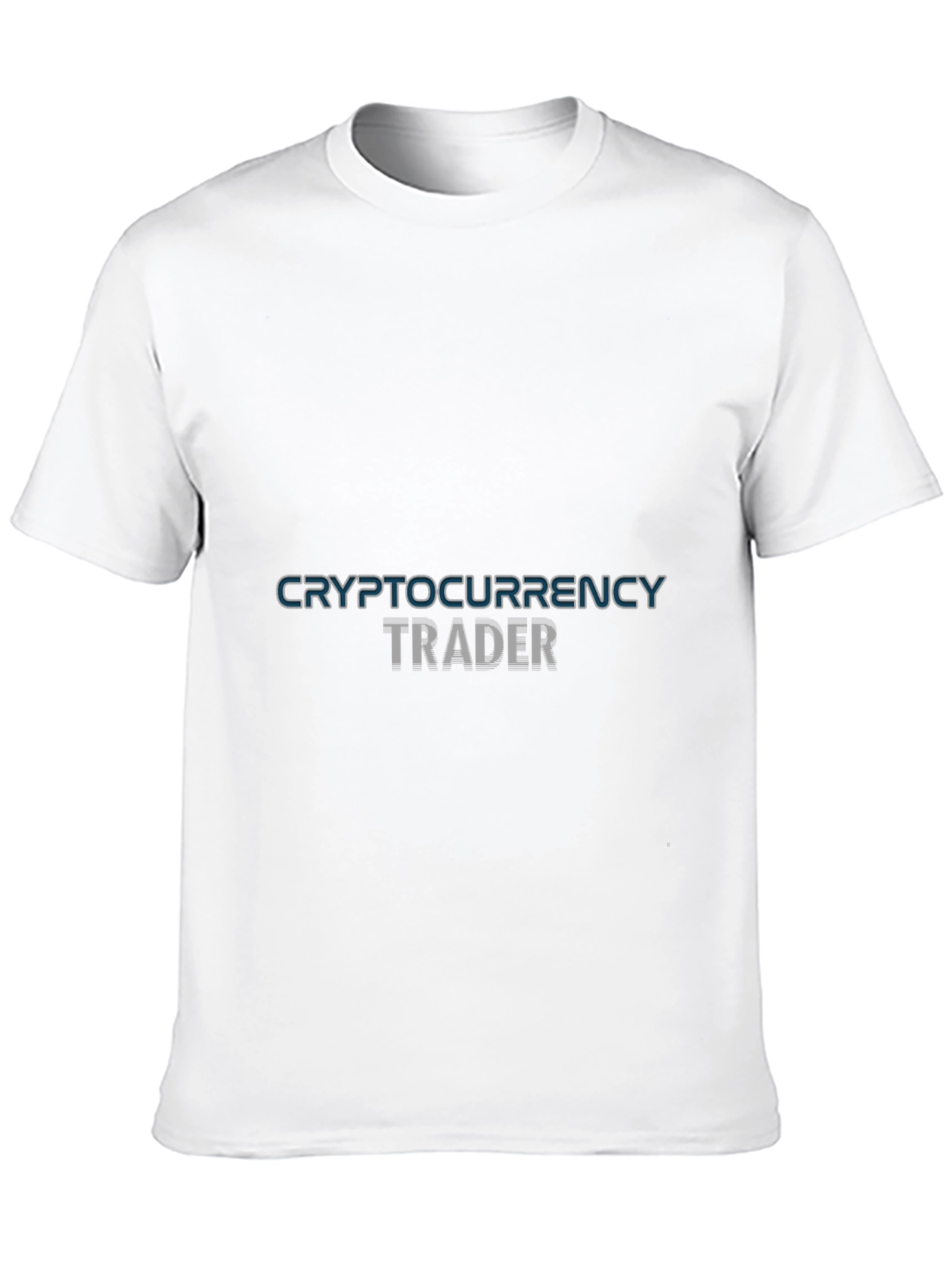 Black Cryptocurrency Trader T-Shirt - Black view 10
