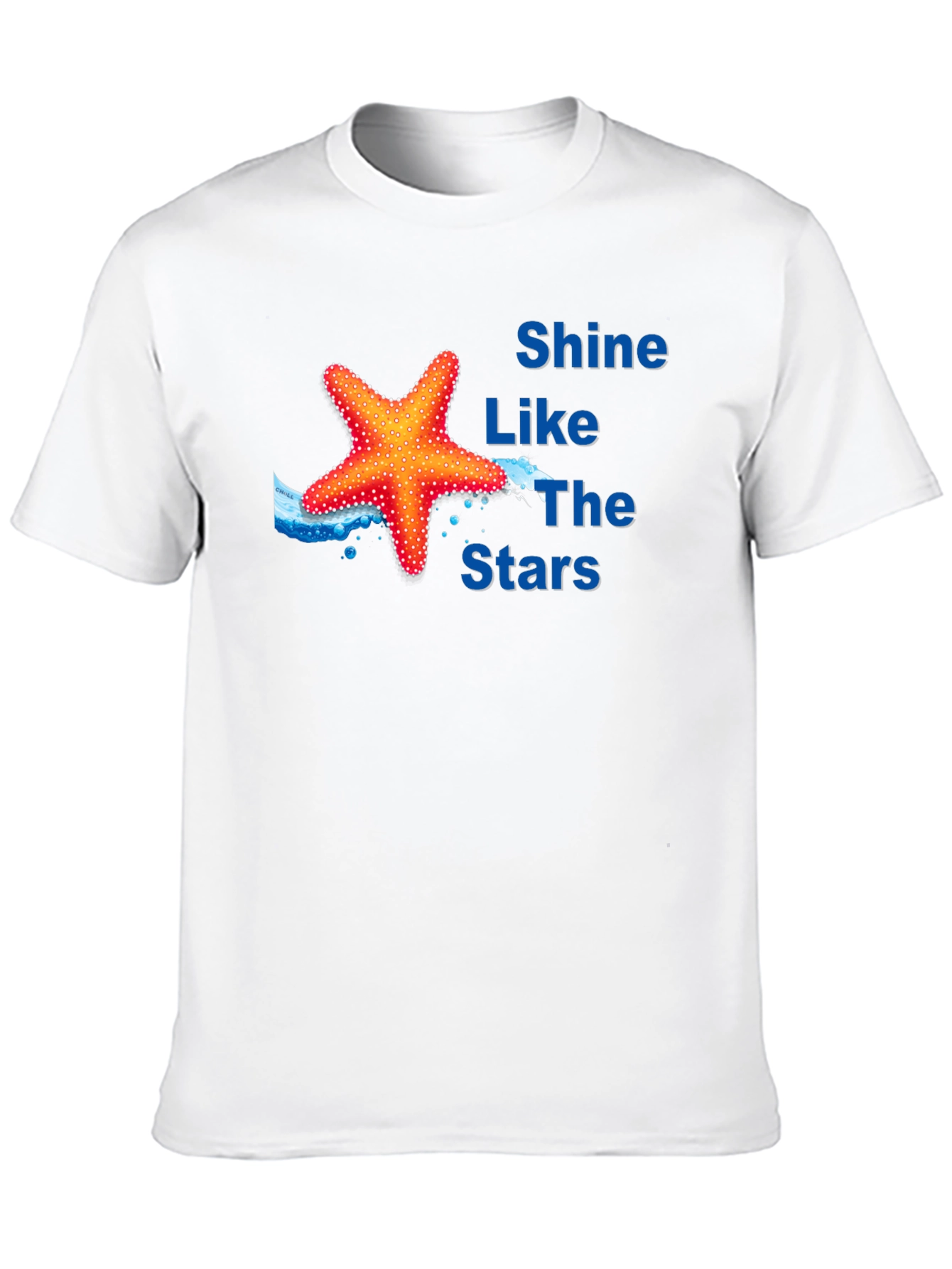 Black Shine Like The Stars Black Graphic T-Shirt view 10