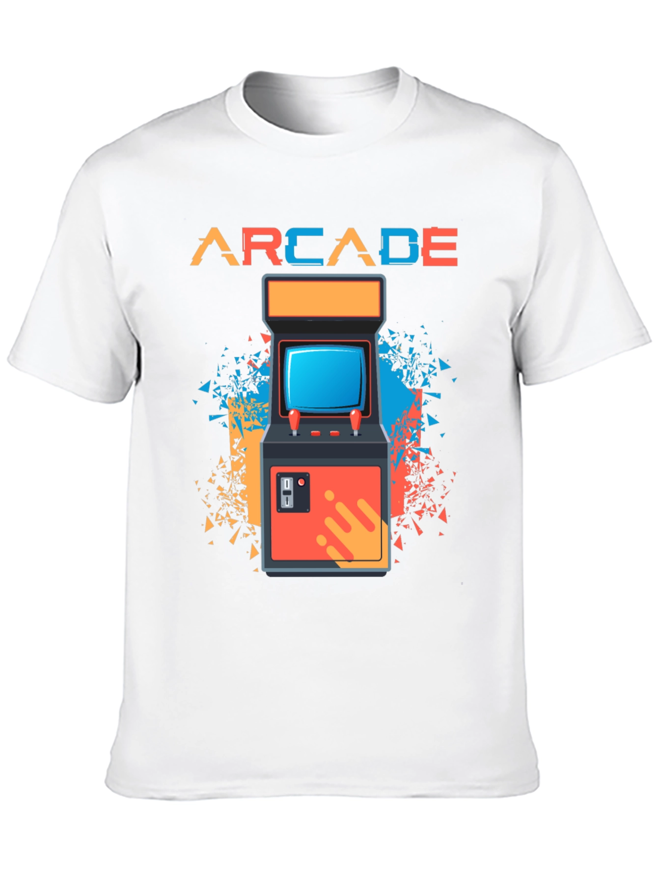 Black Arcade Gaming Retro T-Shirt - Classic Gamer Tee view 10
