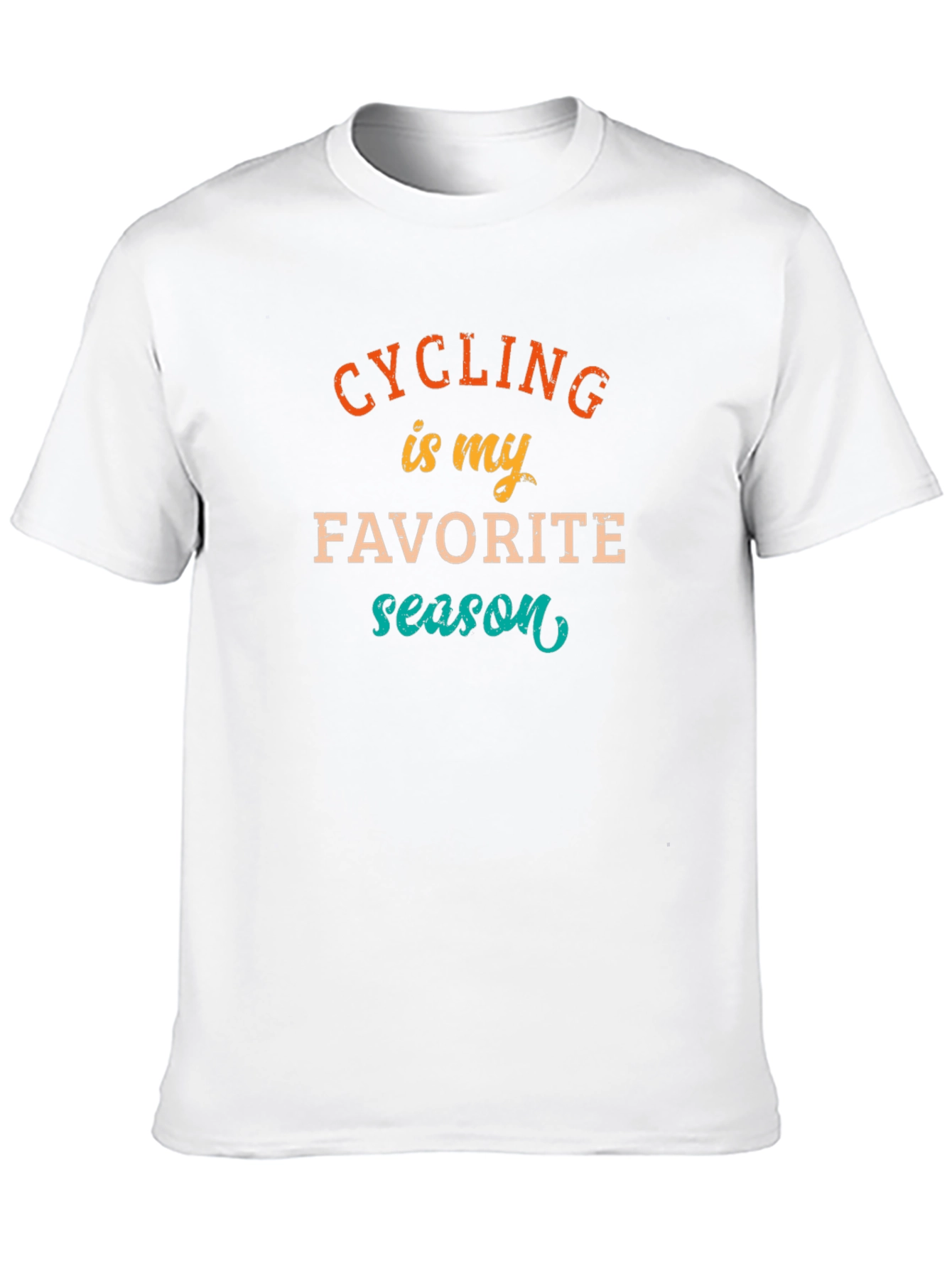 Black Cycling is My Favorite Season T-Shirt view 10