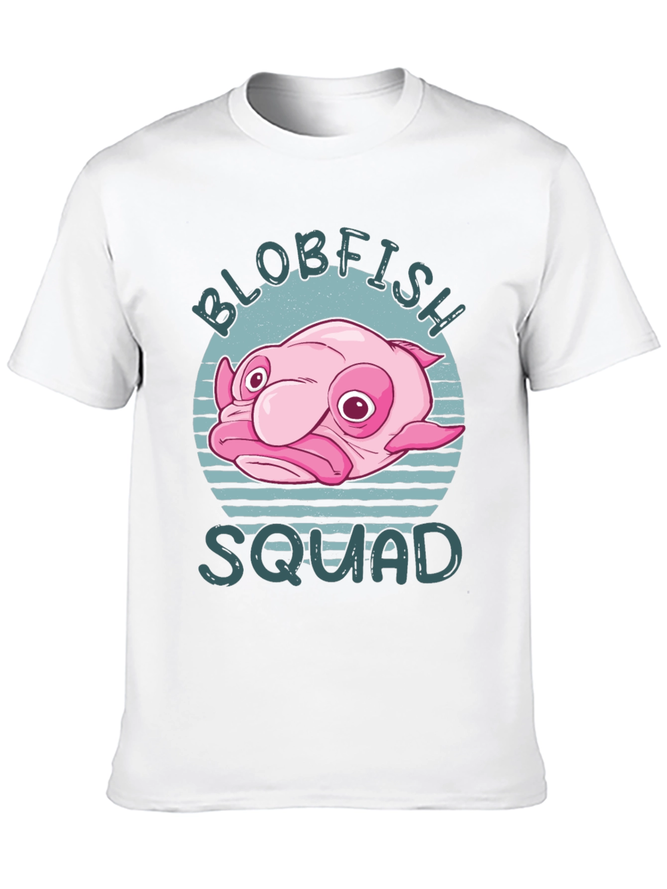 Black Blobfish Squad Graphic Tee view 10