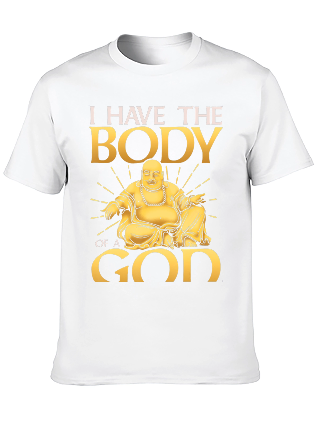 Body of a God Buddha Graphic T-Shirt - 10