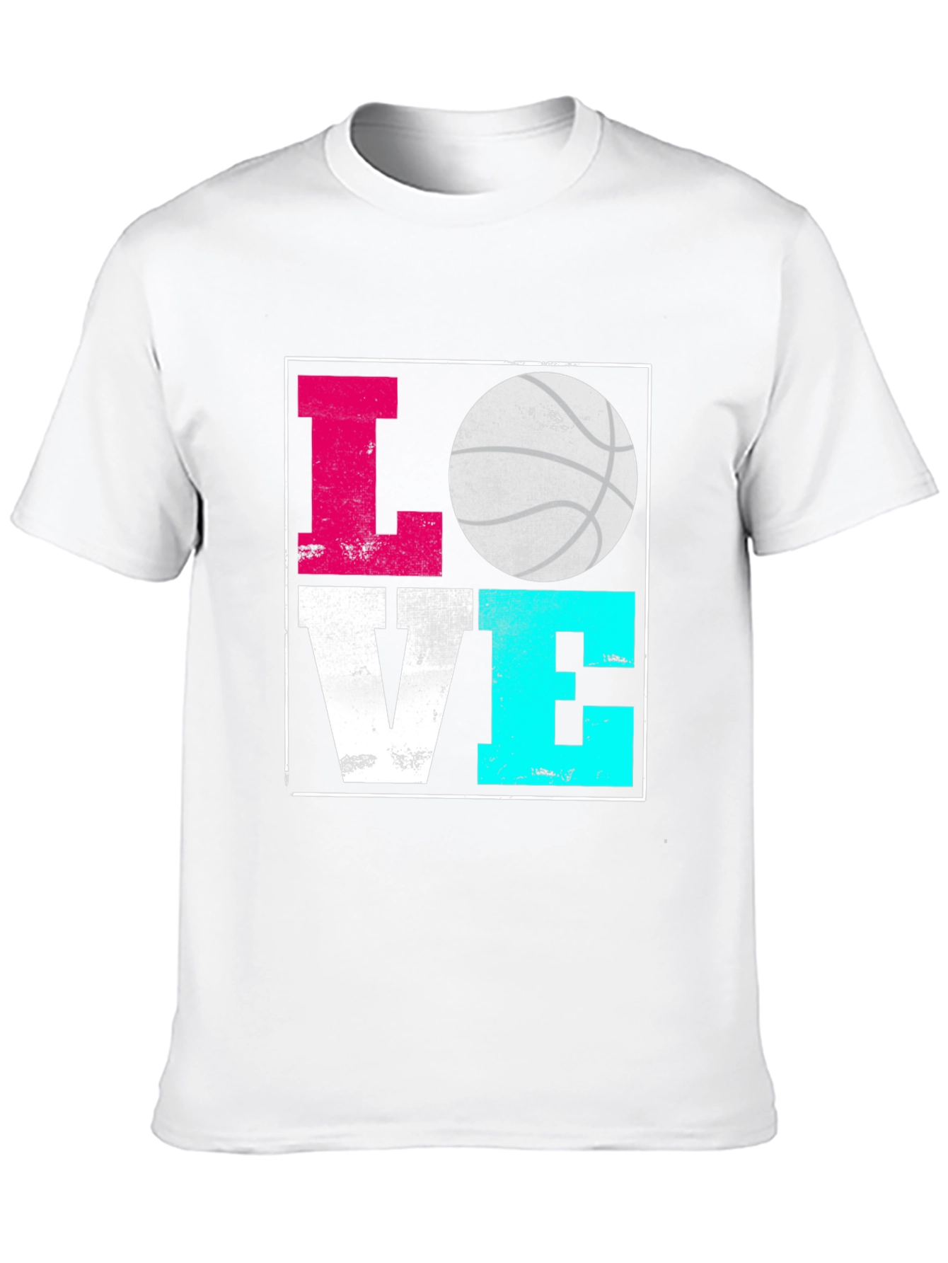 Black Basketball Love Graphic T-Shirt view 10