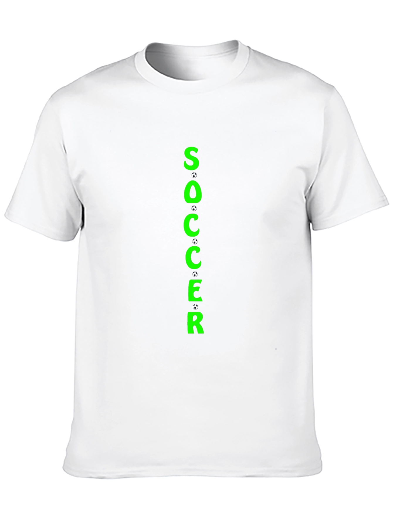 Black Soccer Graphic T-Shirt - Black view 10