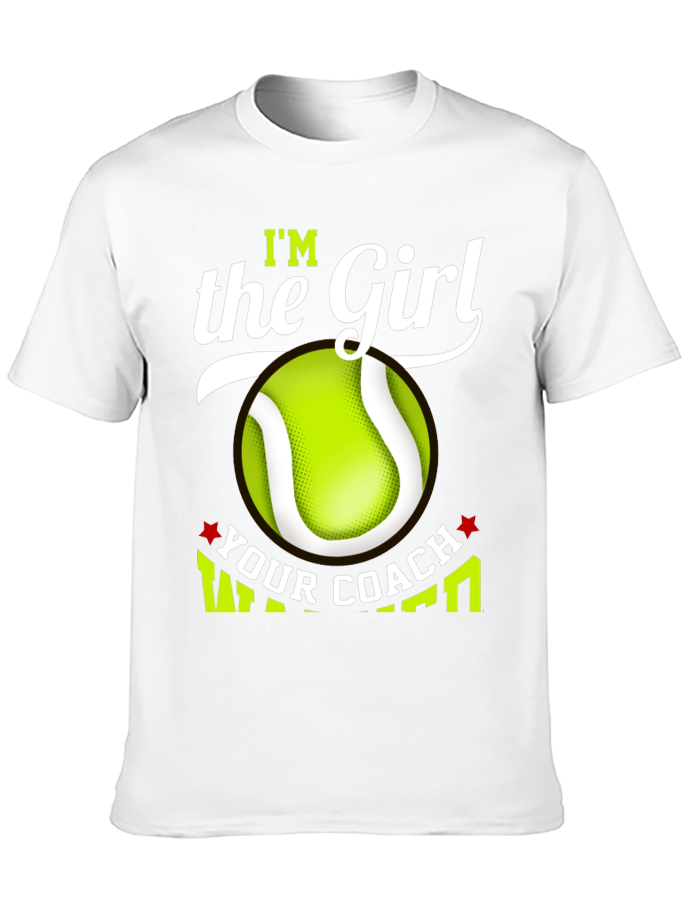 Black I'm the Girl Your Coach Warned You About T-Shirt view 10