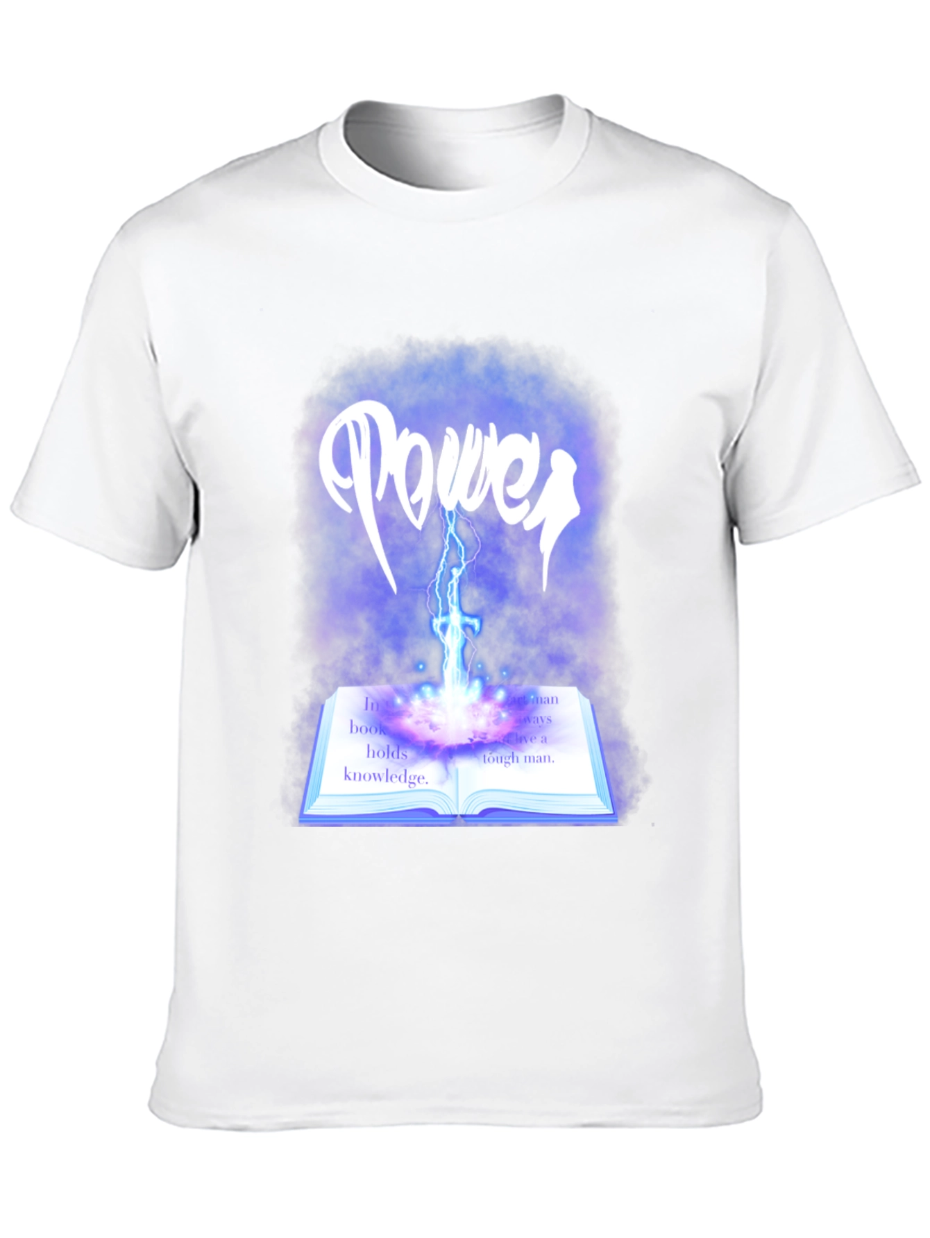Black Power Knowledge Graphic Novelty T-Shirt view 10