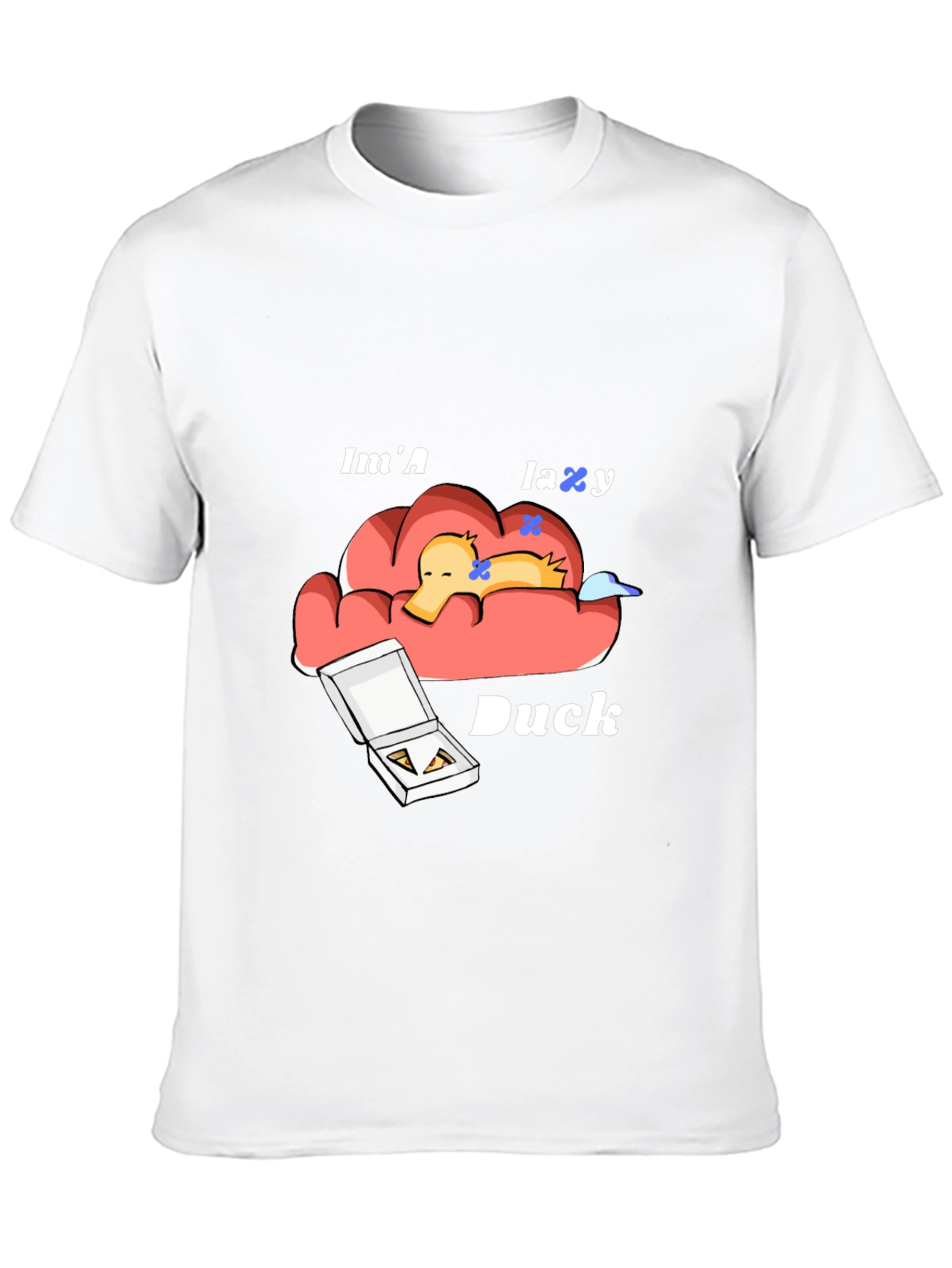 Black Lazy Duck Graphic T-Shirt - Comfort & Style view 10